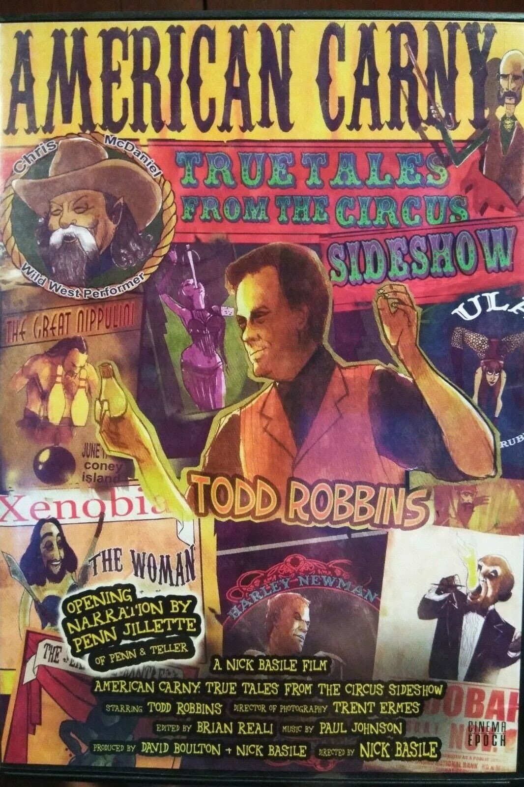 Poster American Carny: True Tales from the Circus Sideshow
