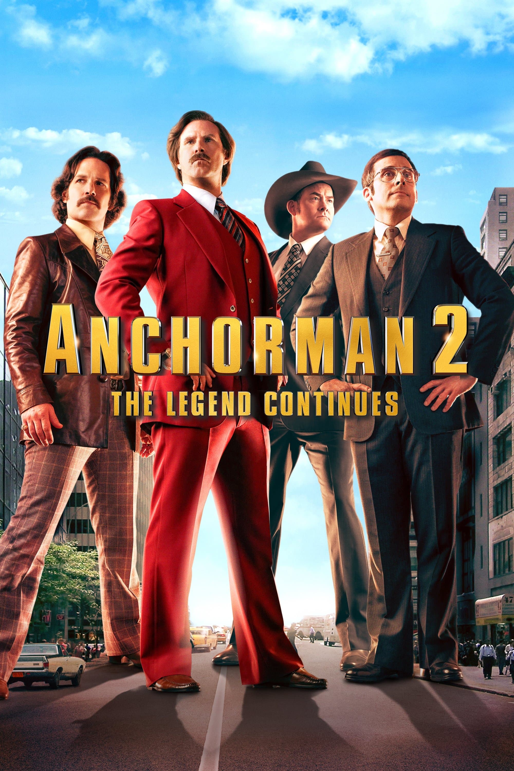 Poster Anchorman 2: The Legend Continues