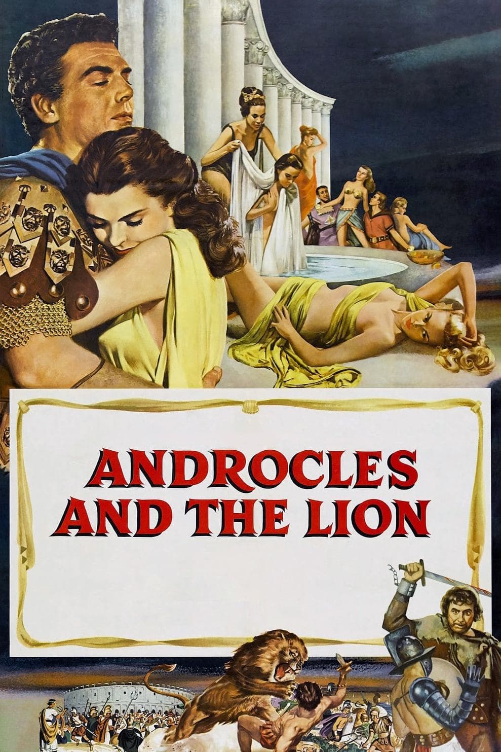 Poster Androcles and the Lion