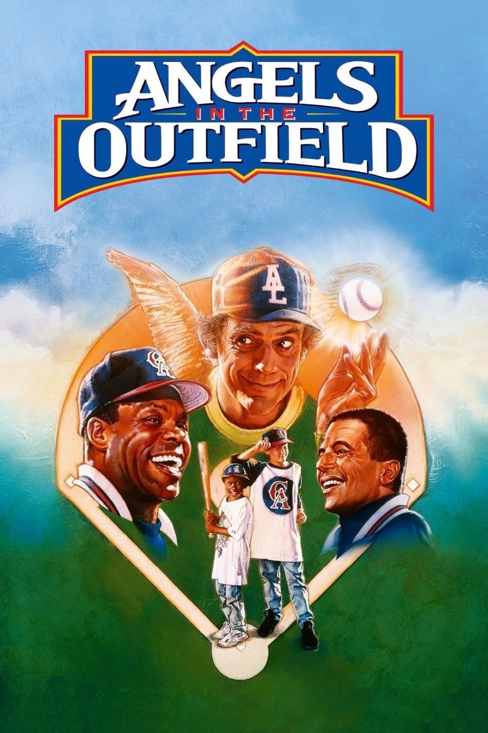 Poster Angels in the Outfield