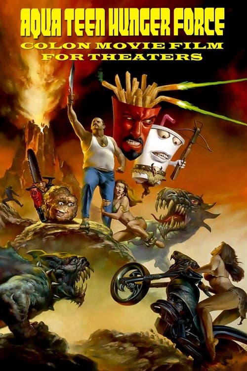Poster Aqua Teen Hunger Force Colon Movie Film for Theaters