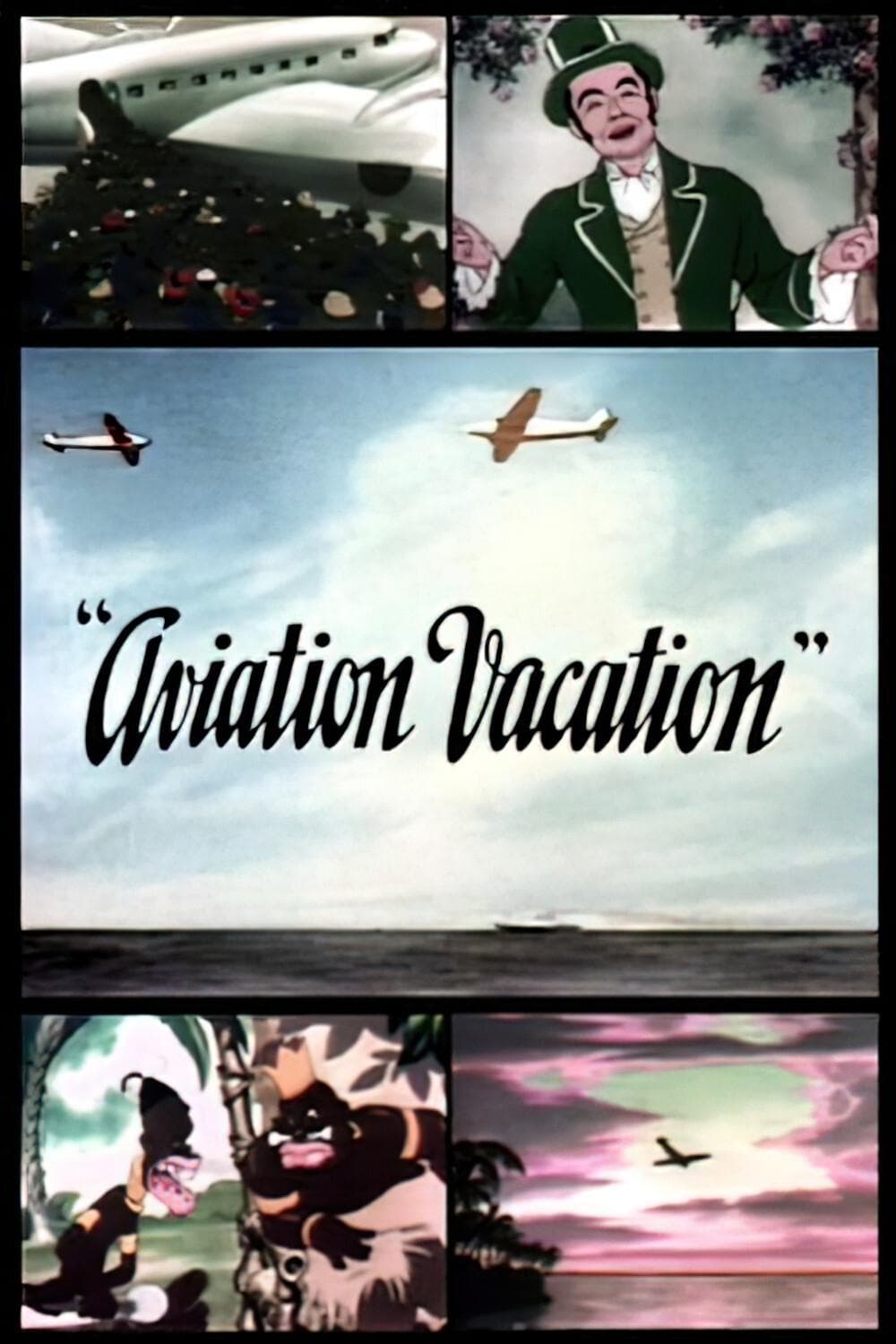Poster Aviation Vacation