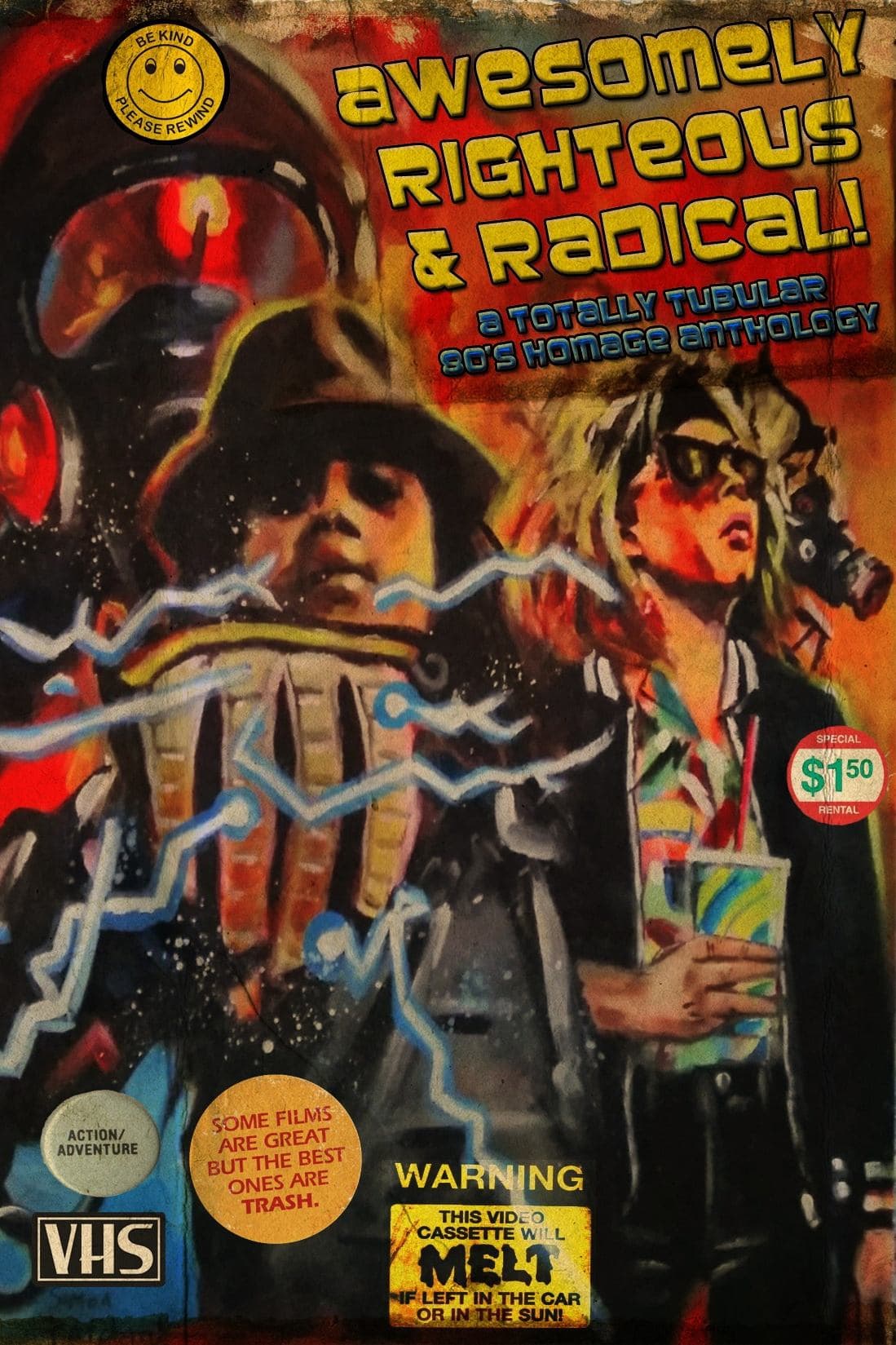 Poster Awesomely Righteous & Radical