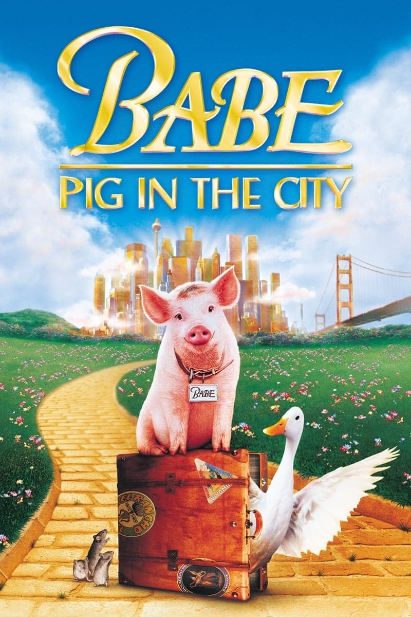 Poster Babe: Pig in the City