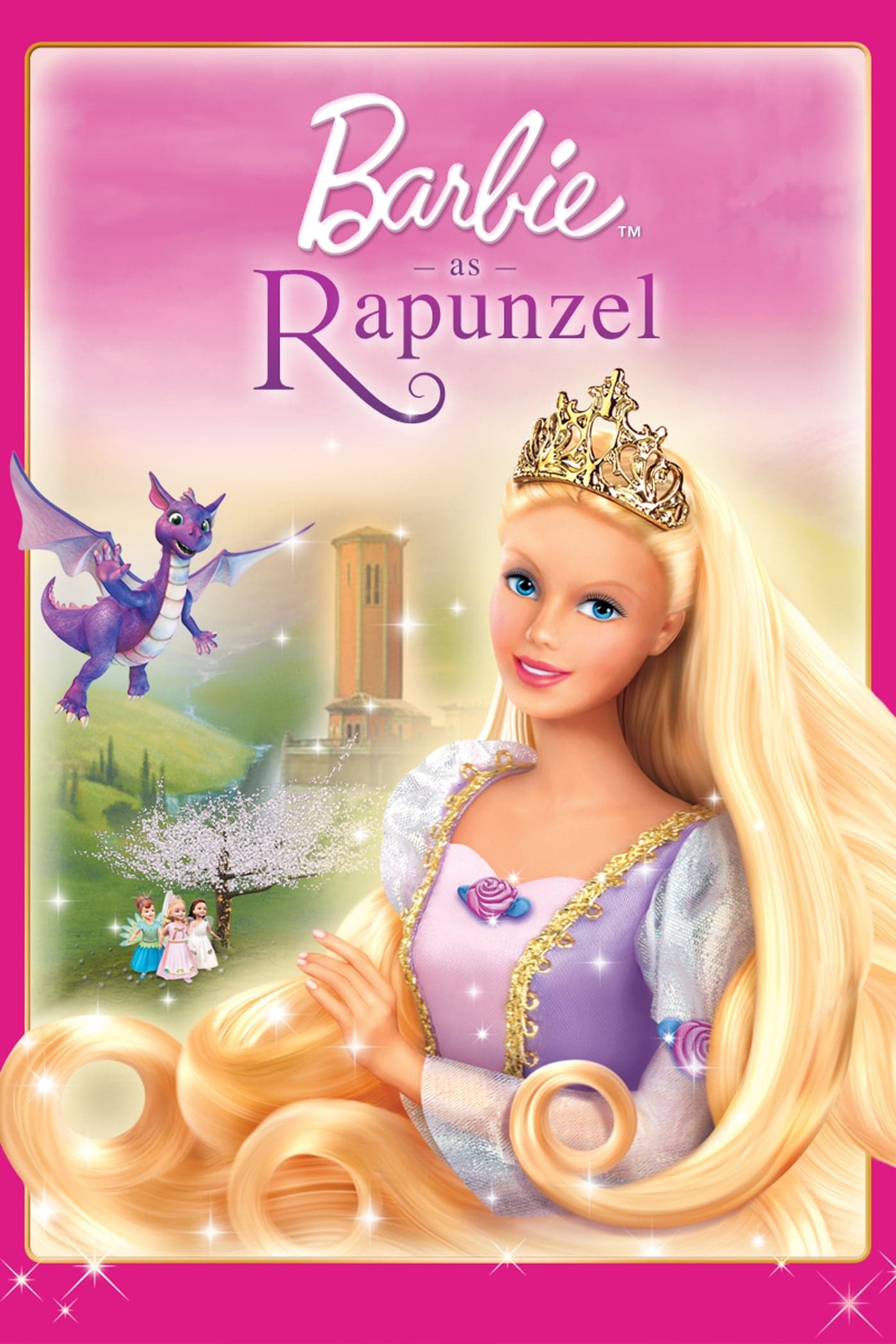 Poster Barbie as Rapunzel