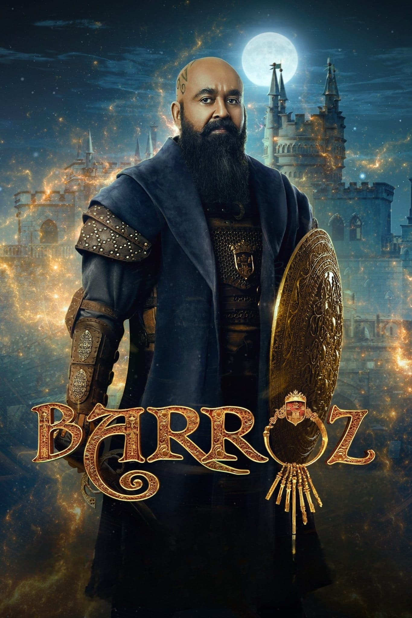 Poster Barroz: Guardian of Treasures