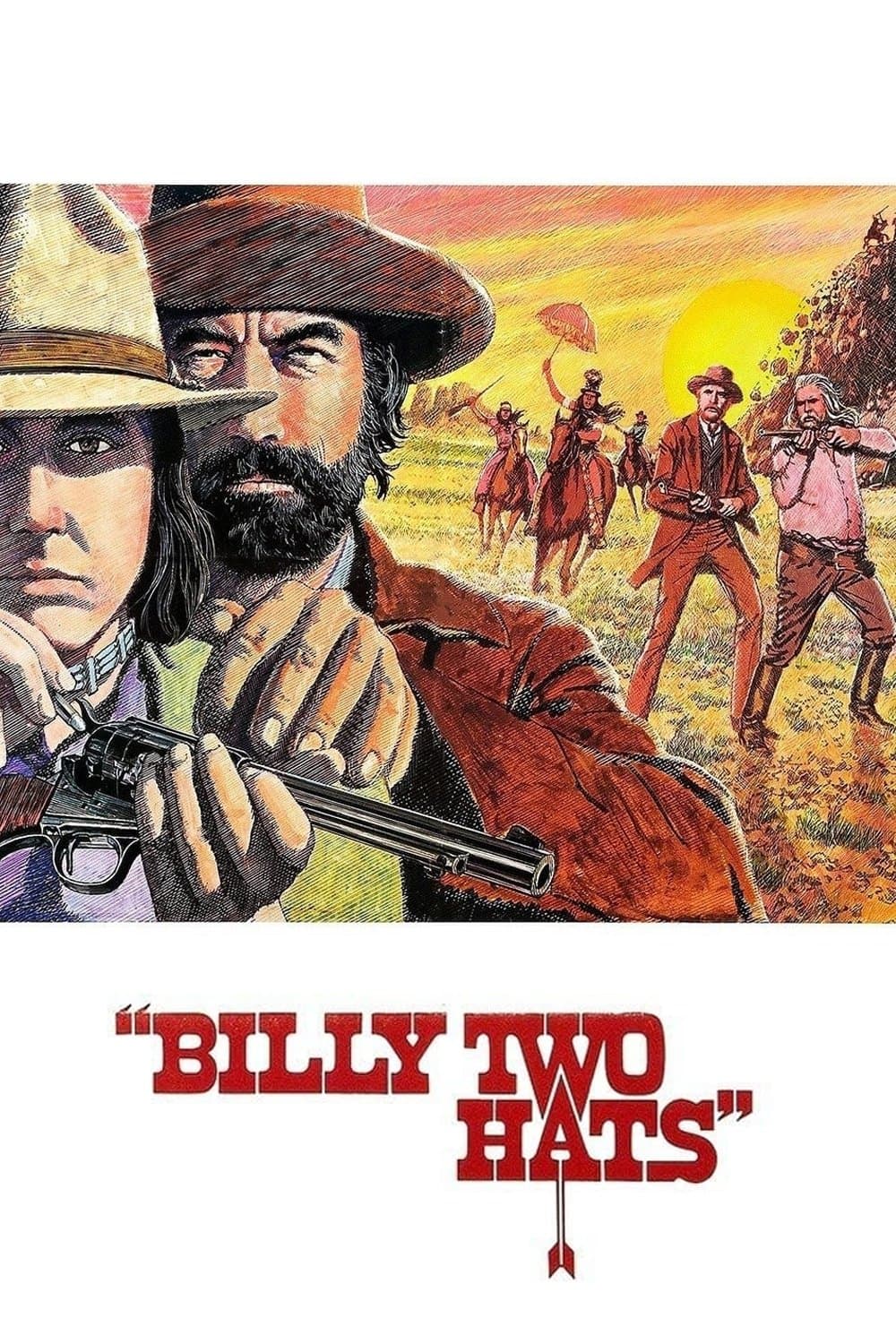 Poster Billy Two Hats