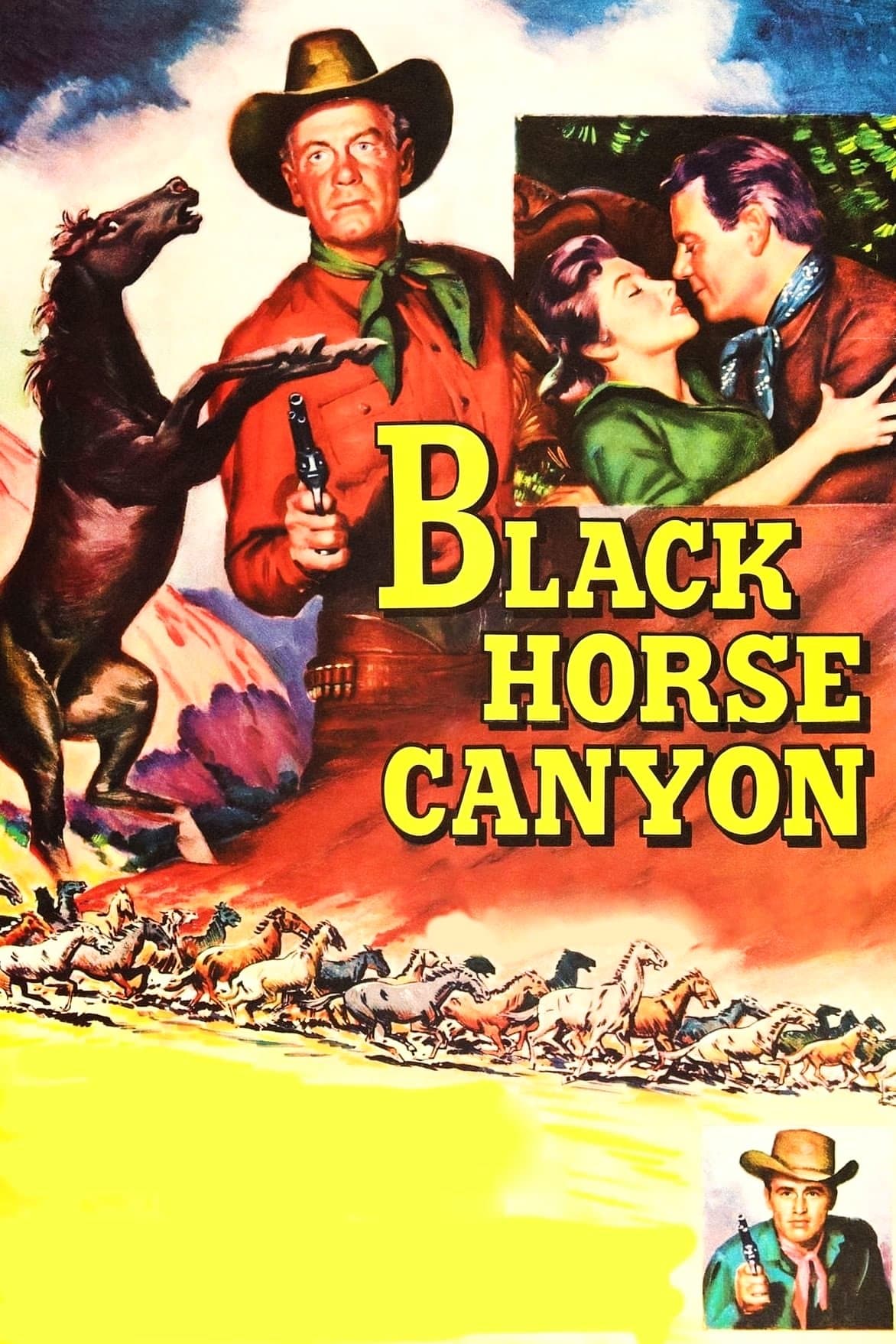 Poster Black Horse Canyon