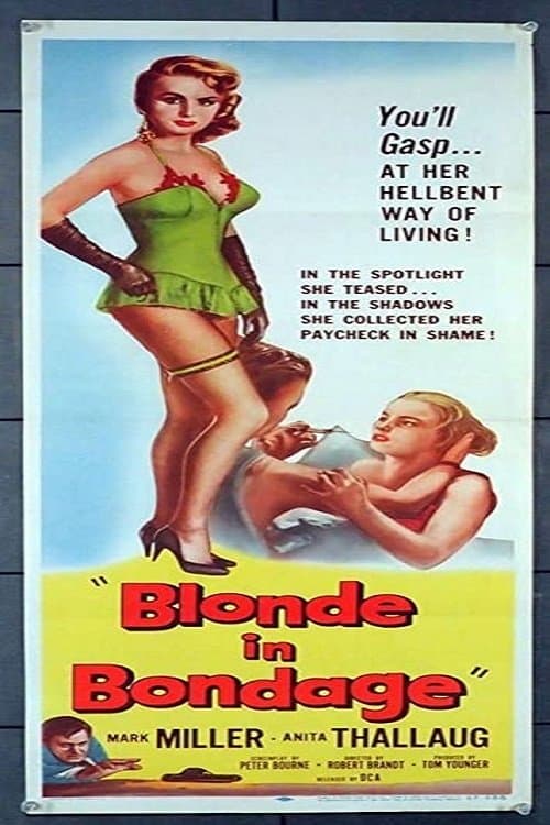 Poster Blonde in Bondage