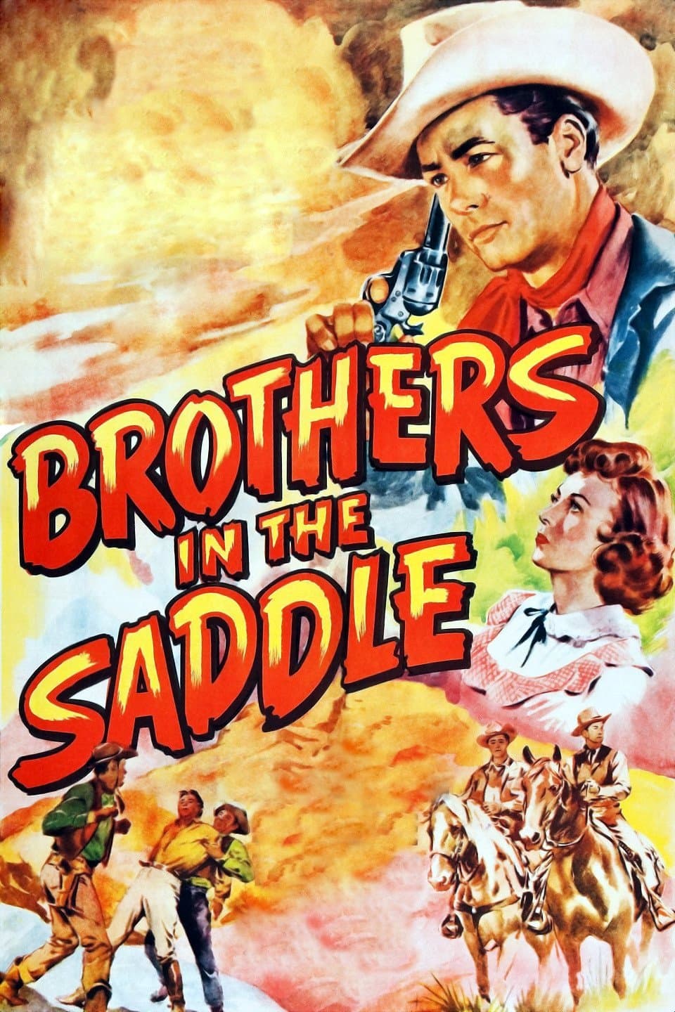 Poster Brothers in the Saddle