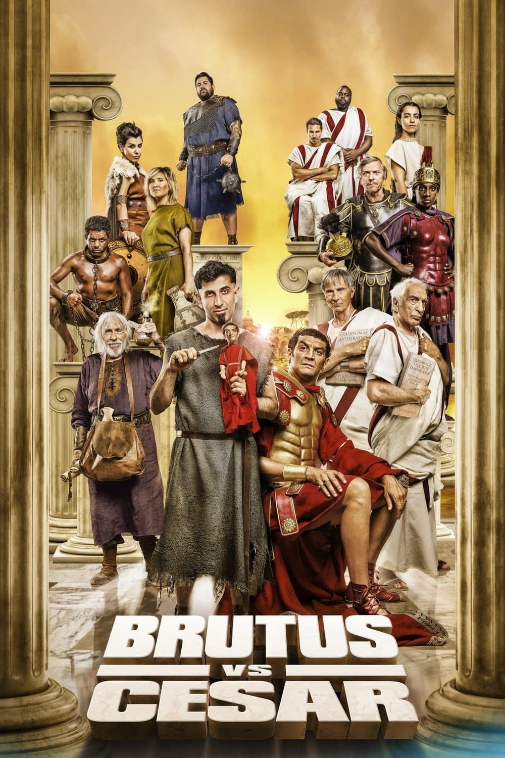 Poster Brutus vs Cesar