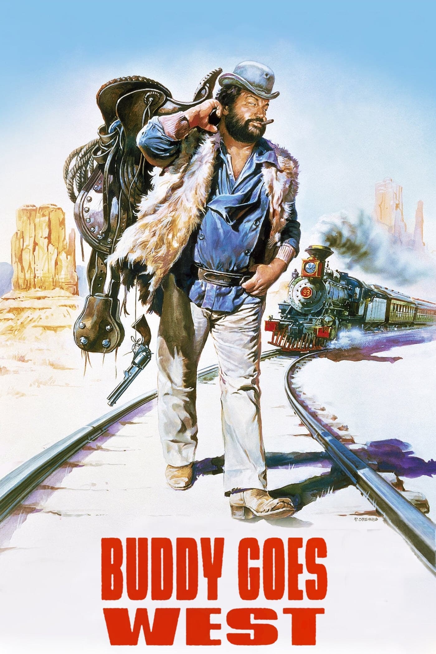 Poster Buddy Goes West