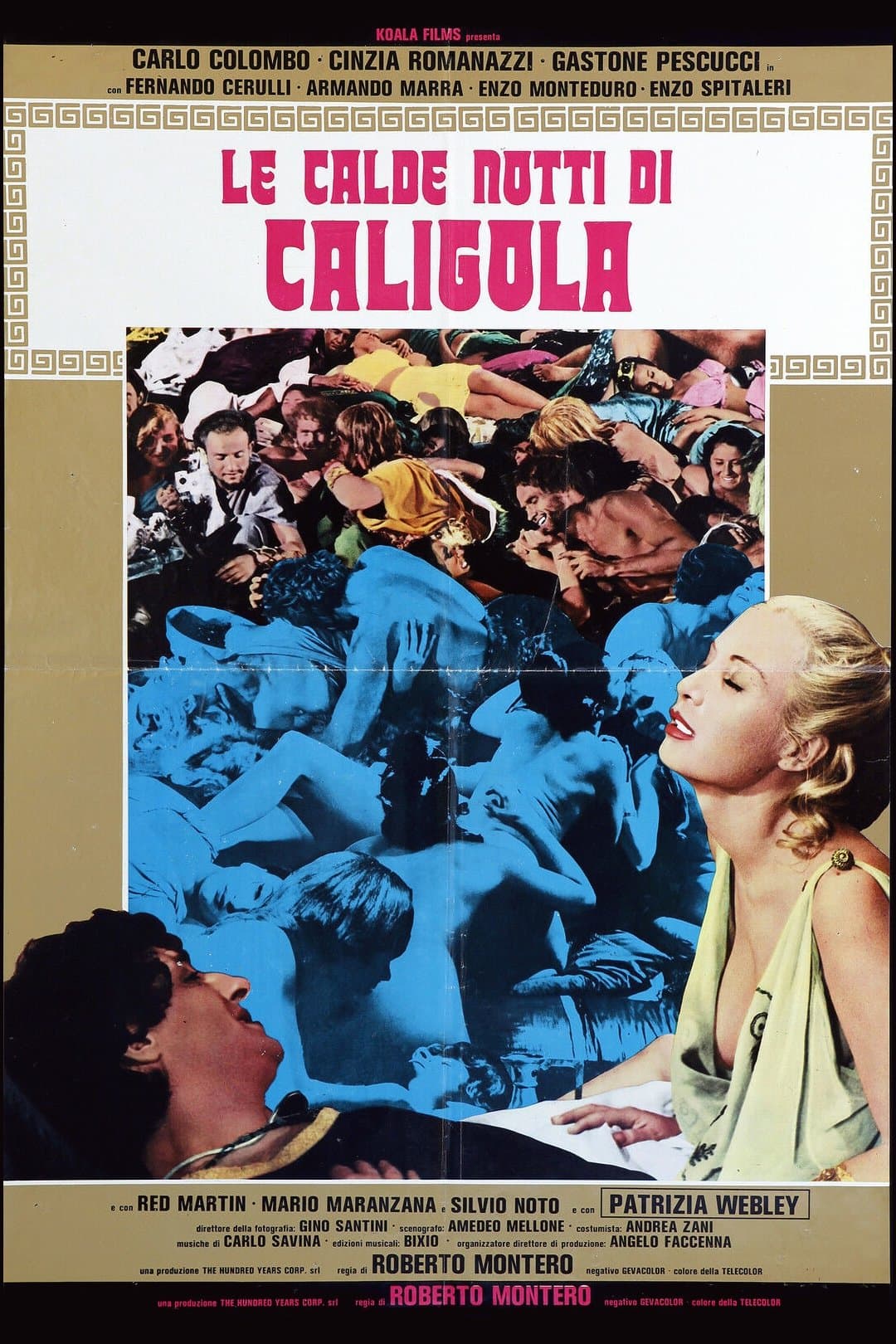Poster Caligula's Hot Nights