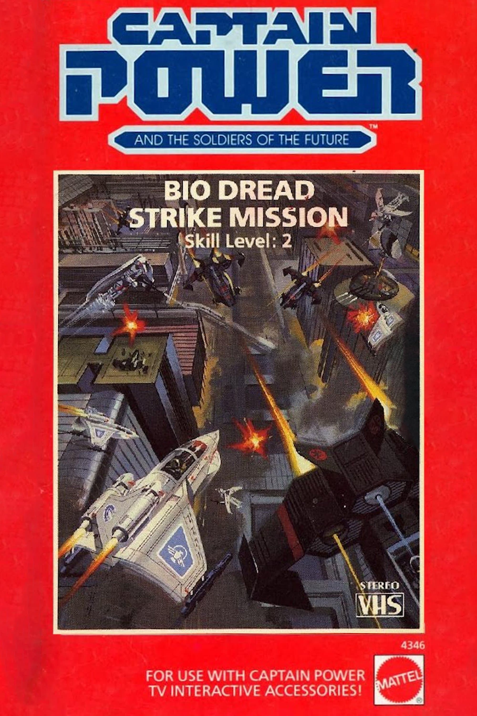 Poster Captain Power and the Soldiers of the Future: Bio Dread Strike Mission - Skill Level 2
