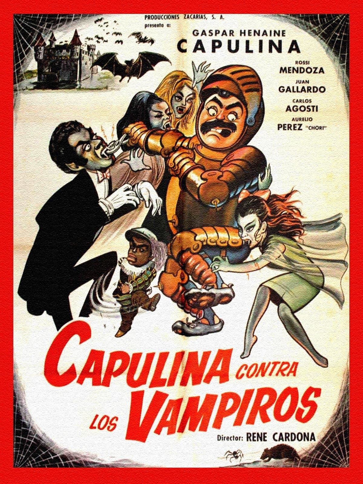 Poster Capulina vs. the Vampires