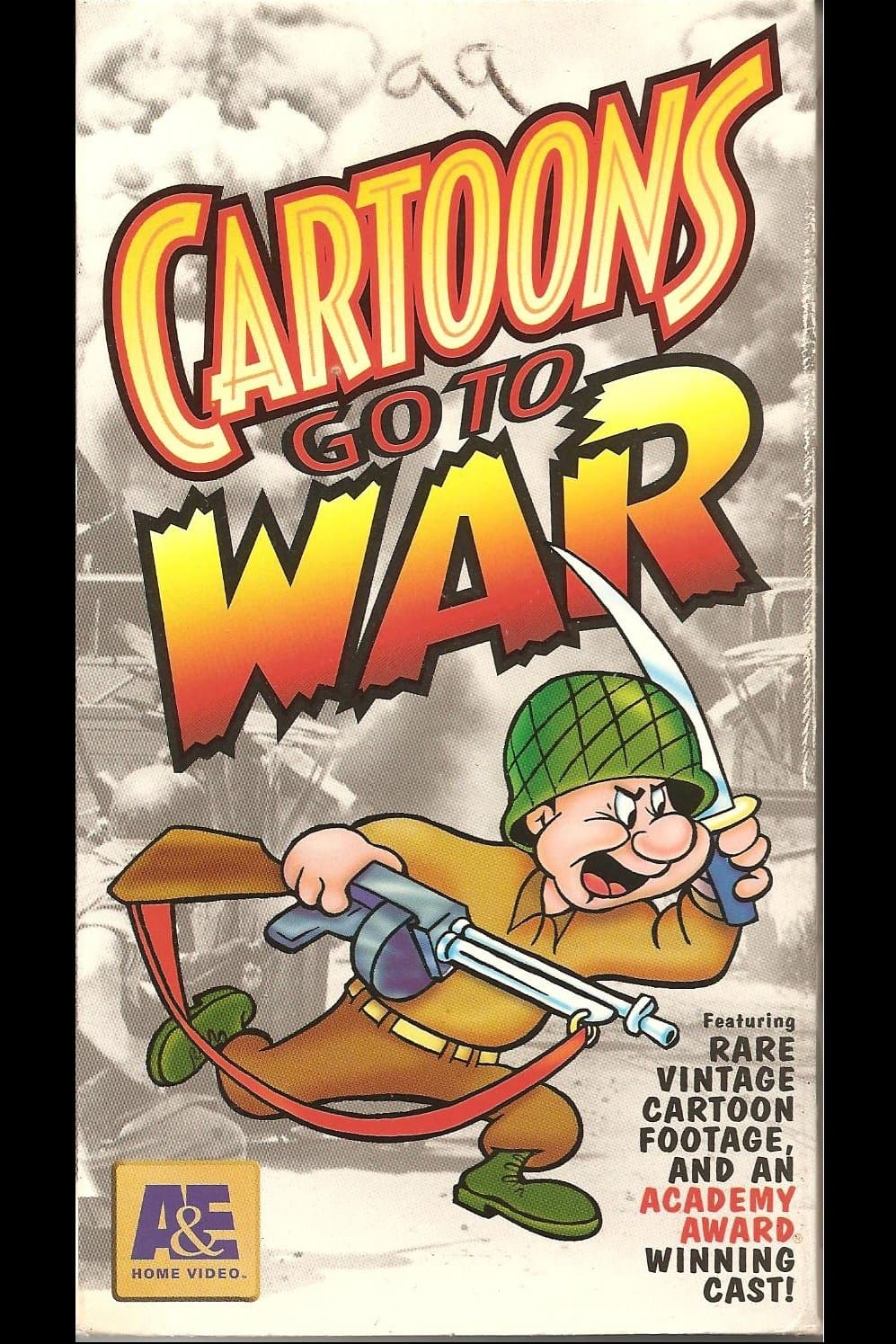Poster Cartoons Go To War