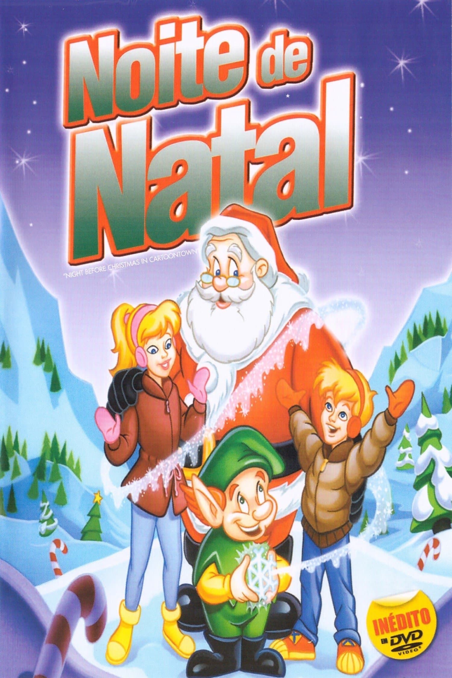 Poster Christmas in Cartoontown