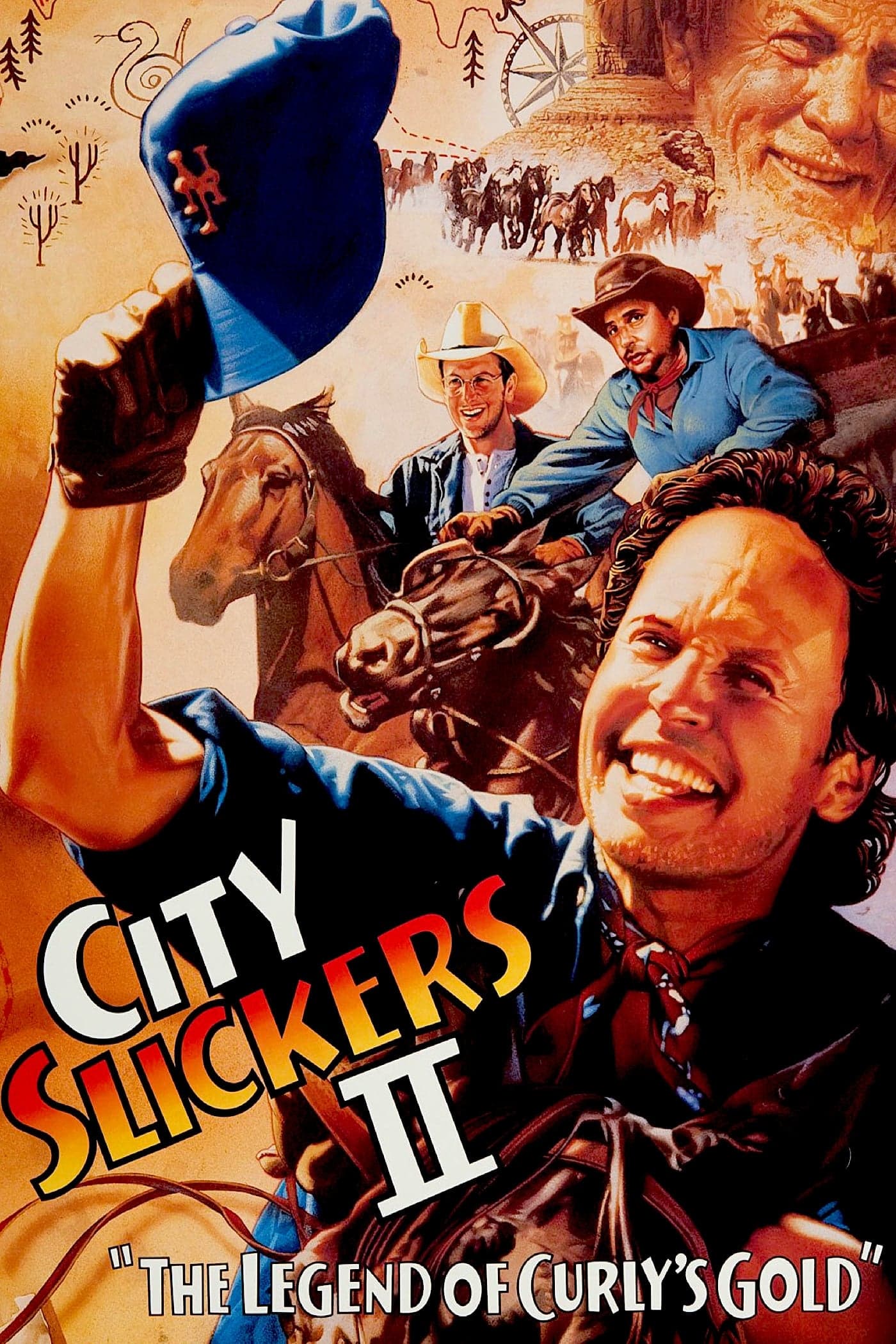 Poster City Slickers II: The Legend of Curly's Gold