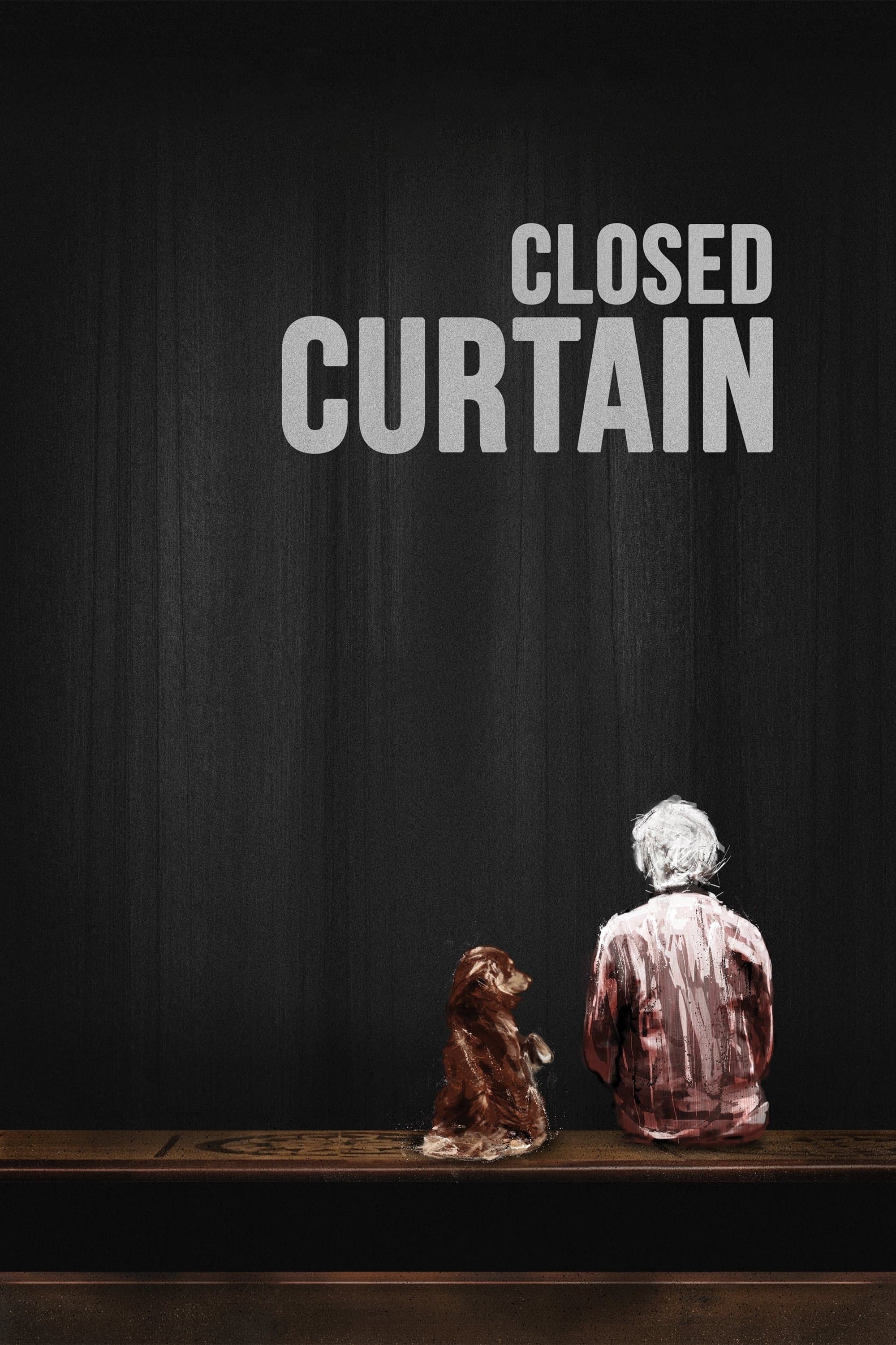 Poster Closed Curtain