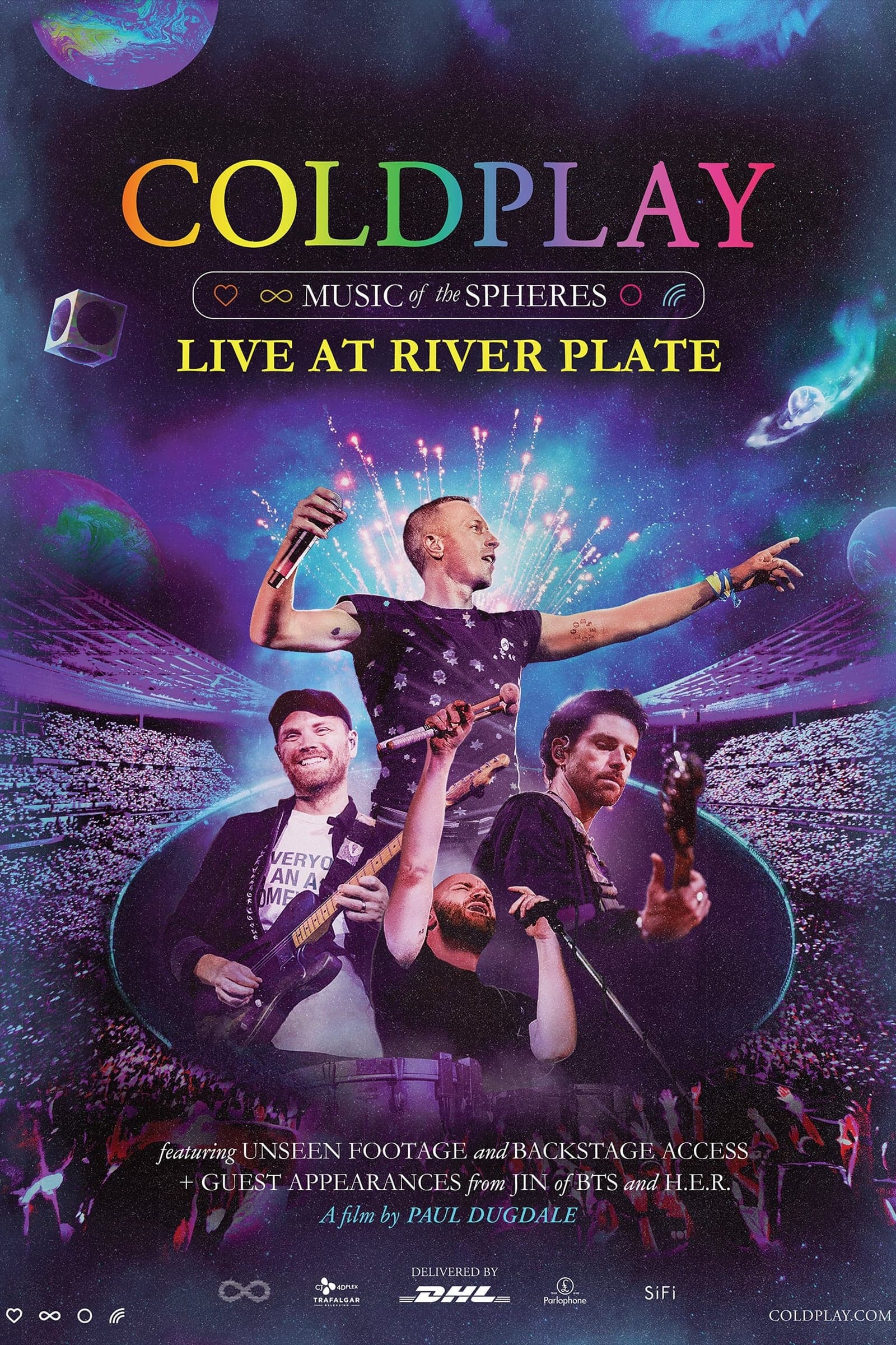 Poster Coldplay: Music of the Spheres - Live at River Plate