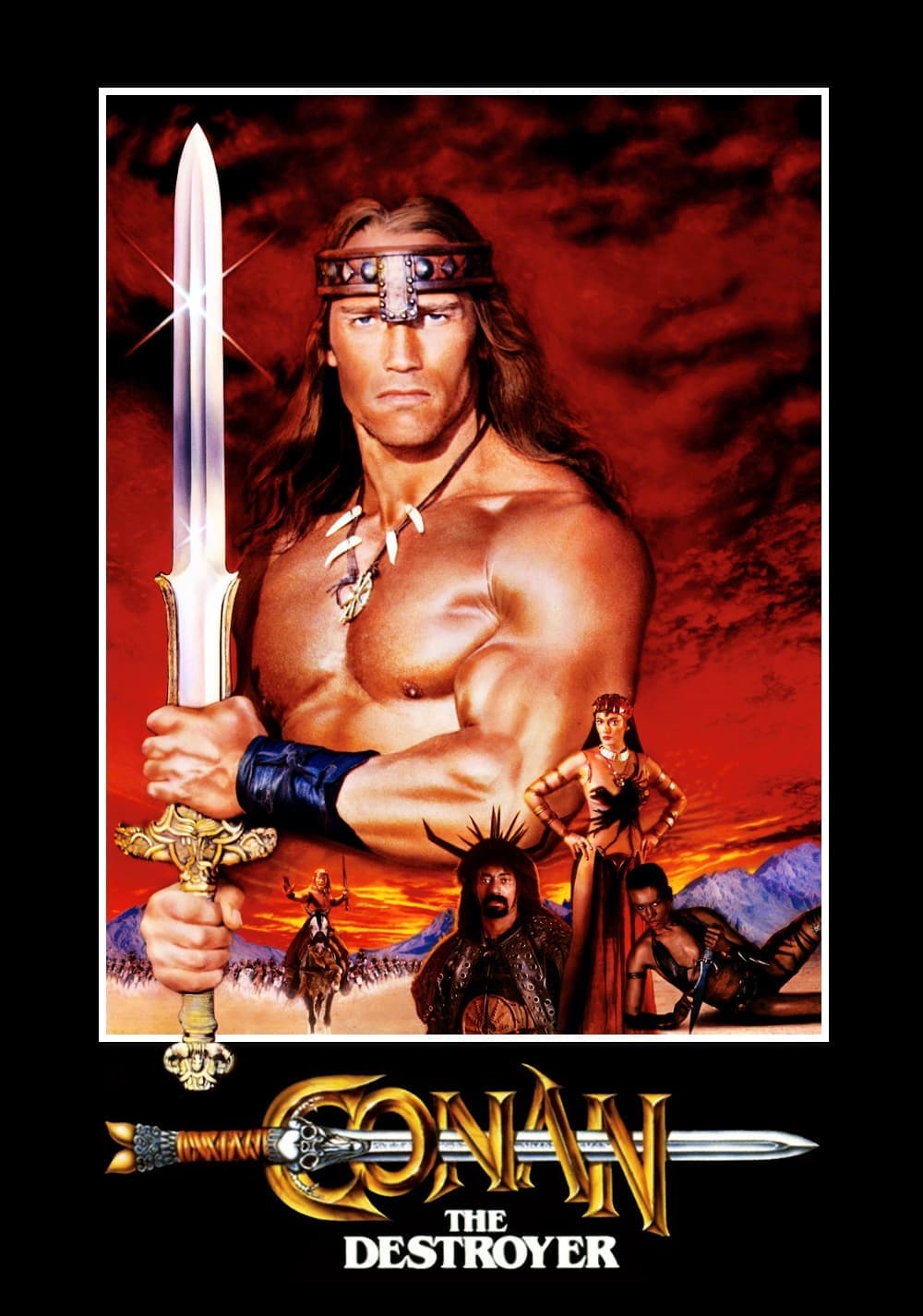 Poster Conan the Destroyer
