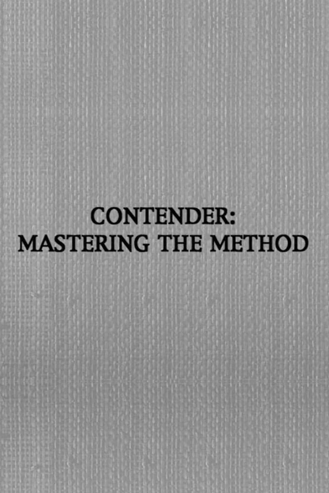 Poster Contender: Mastering the Method