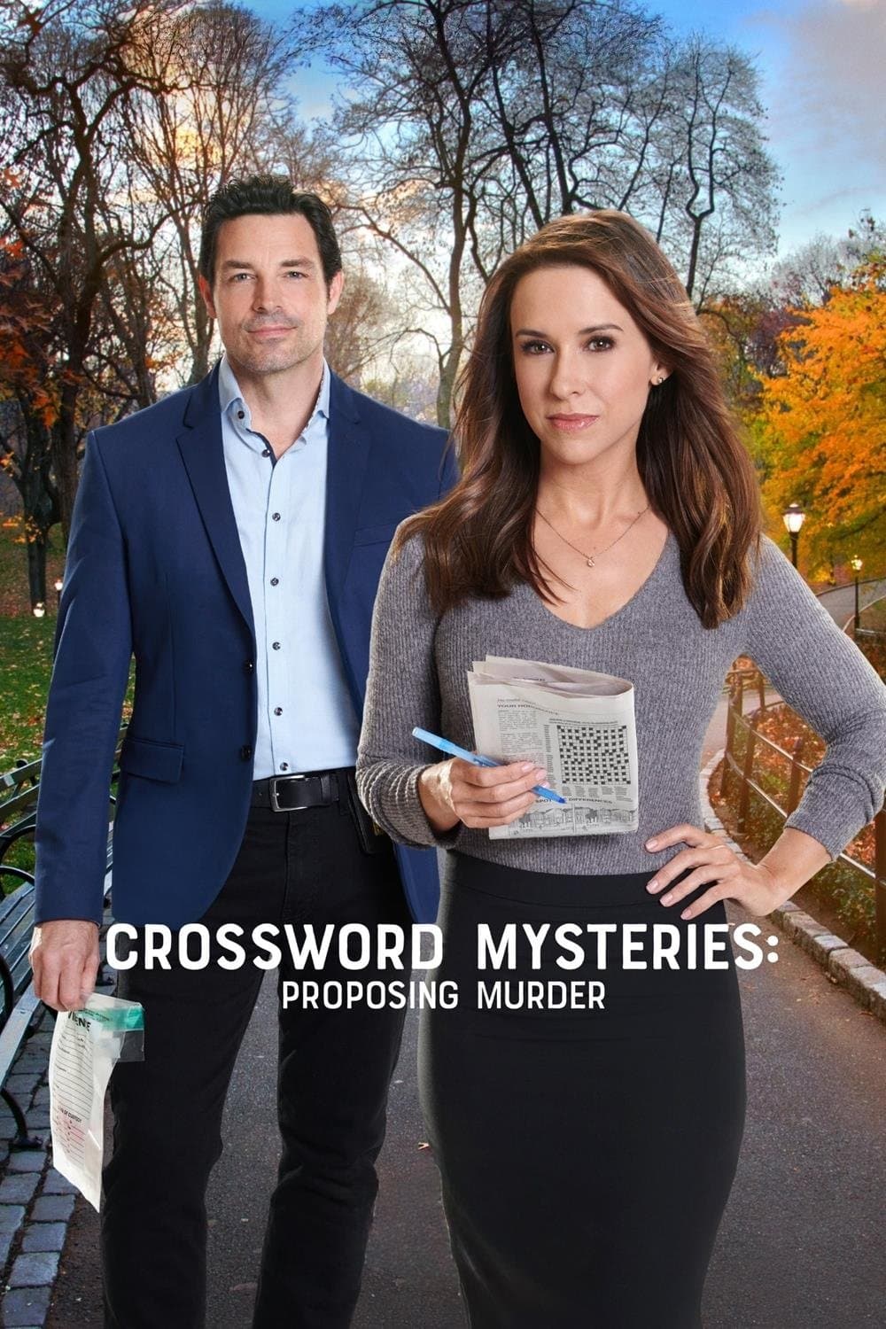 Poster Crossword Mysteries: Proposing Murder