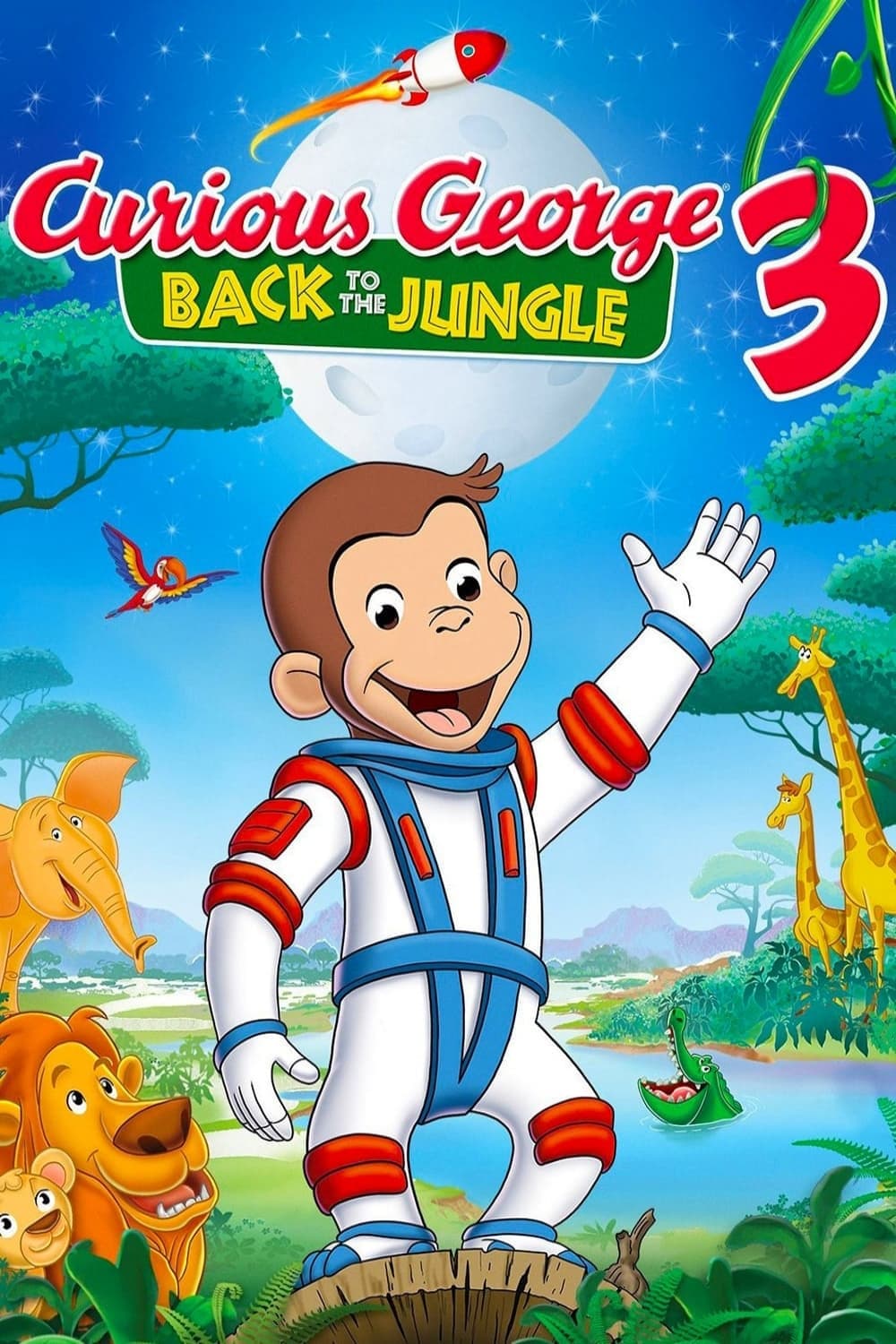 Poster Curious George 3: Back to the Jungle