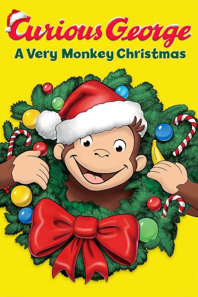 Poster Curious George: A Very Monkey Christmas