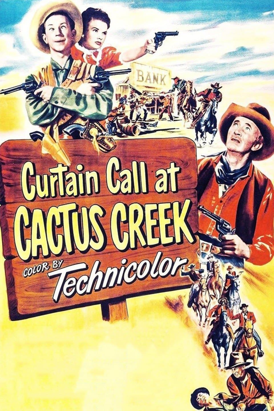 Poster Curtain Call at Cactus Creek