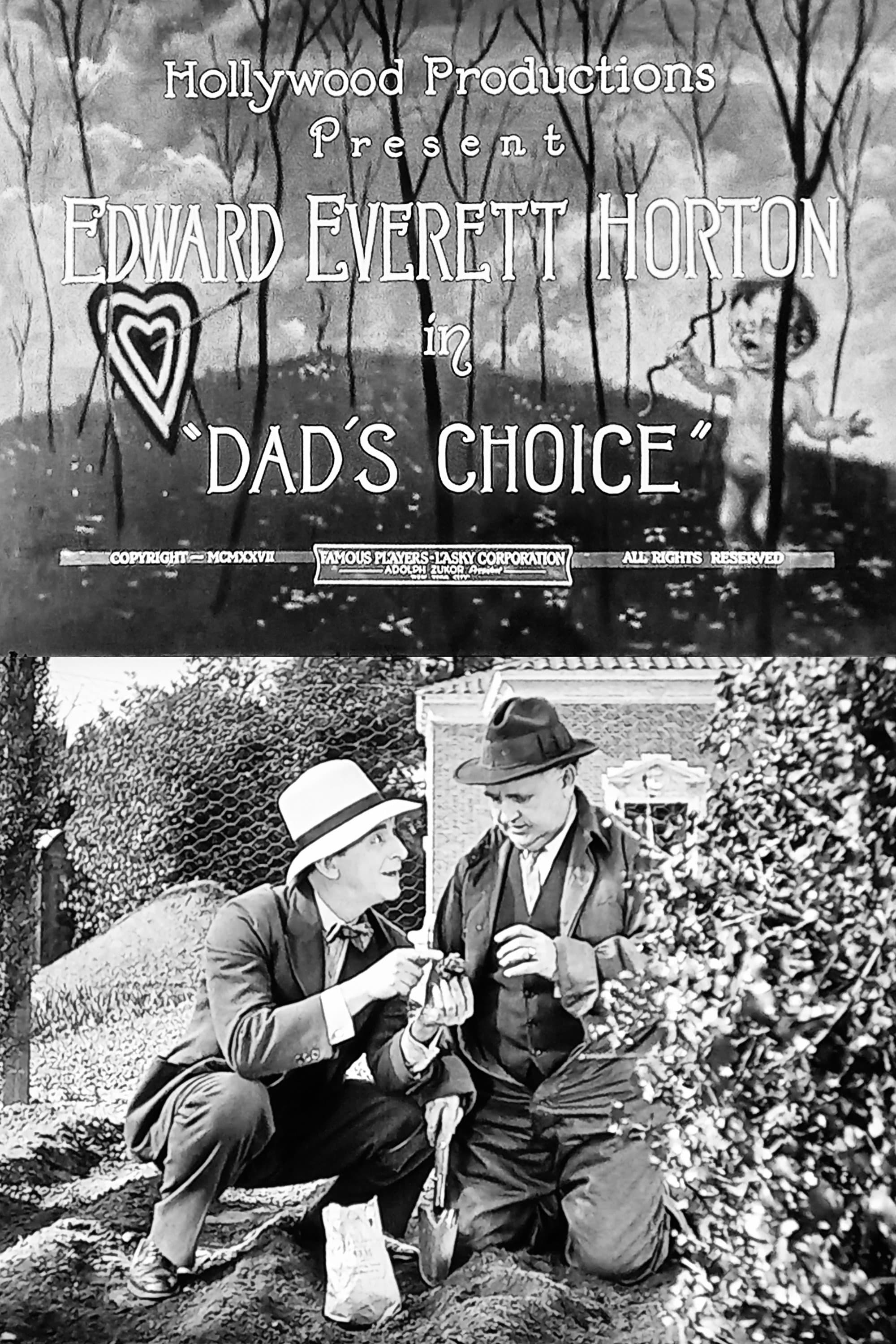 Poster Dad's Choice