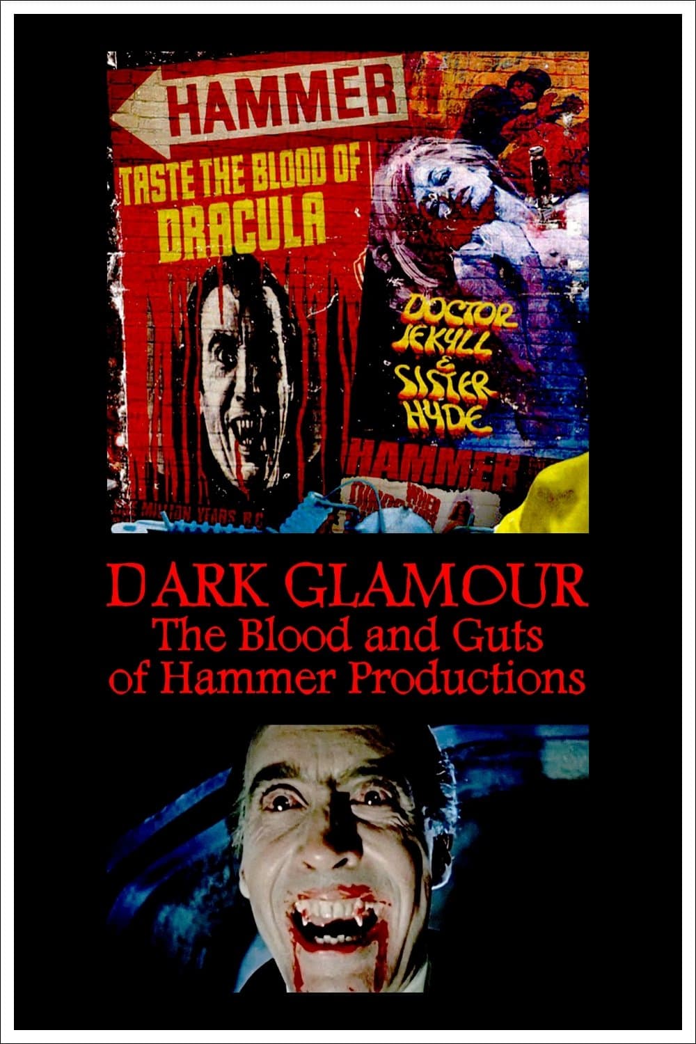 Poster Dark Glamour: The Blood and Guts of Hammer Productions