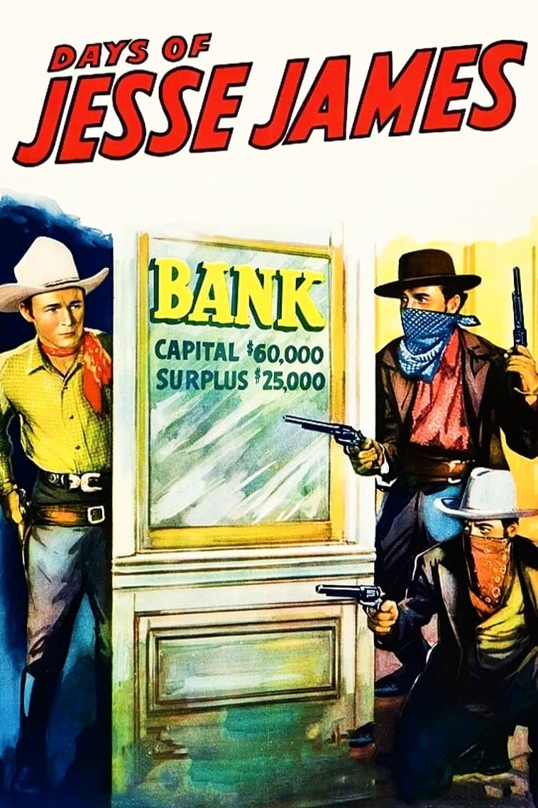 Poster Days of Jesse James