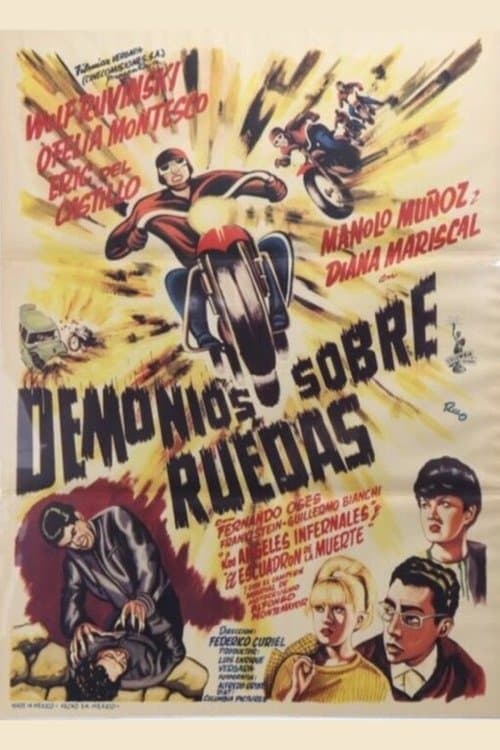 Poster Demonios sobre ruedas