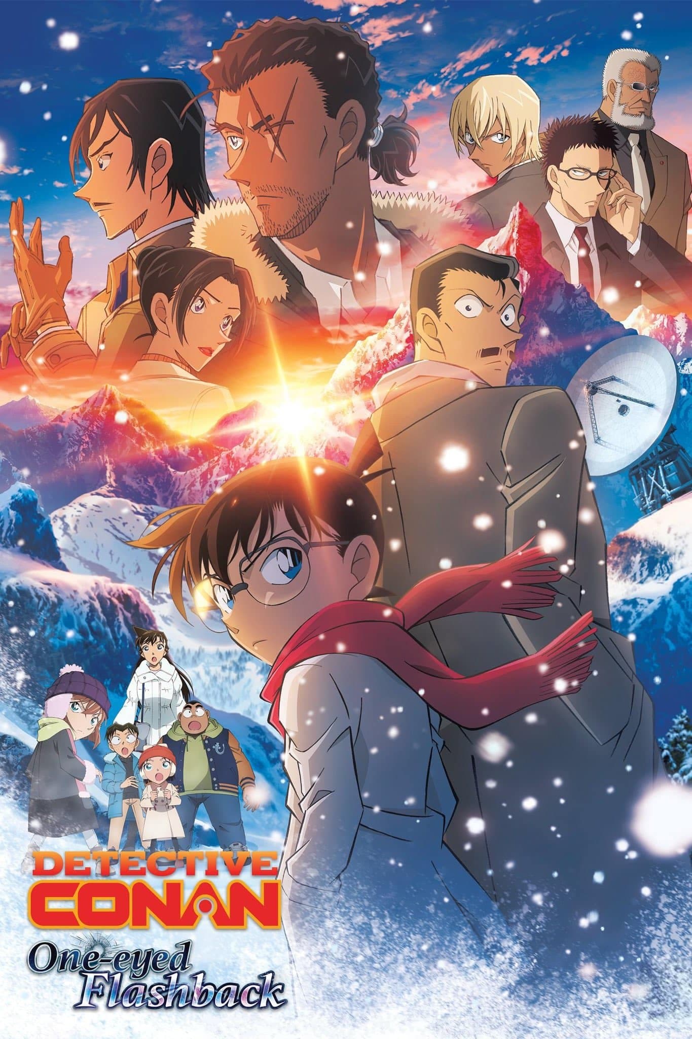 Poster Detective Conan: One-Eyed Flashback