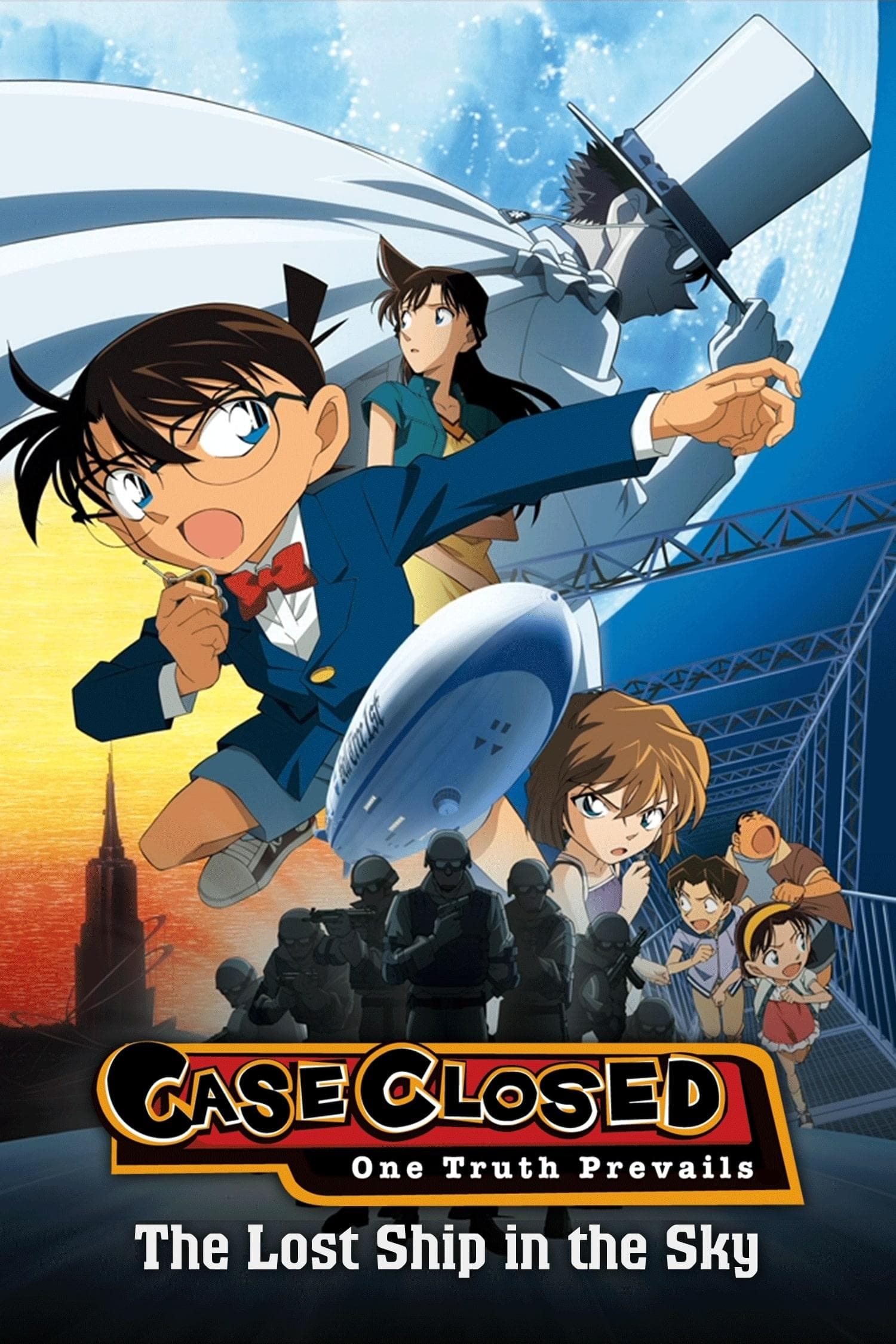 Poster Detective Conan: The Lost Ship in the Sky