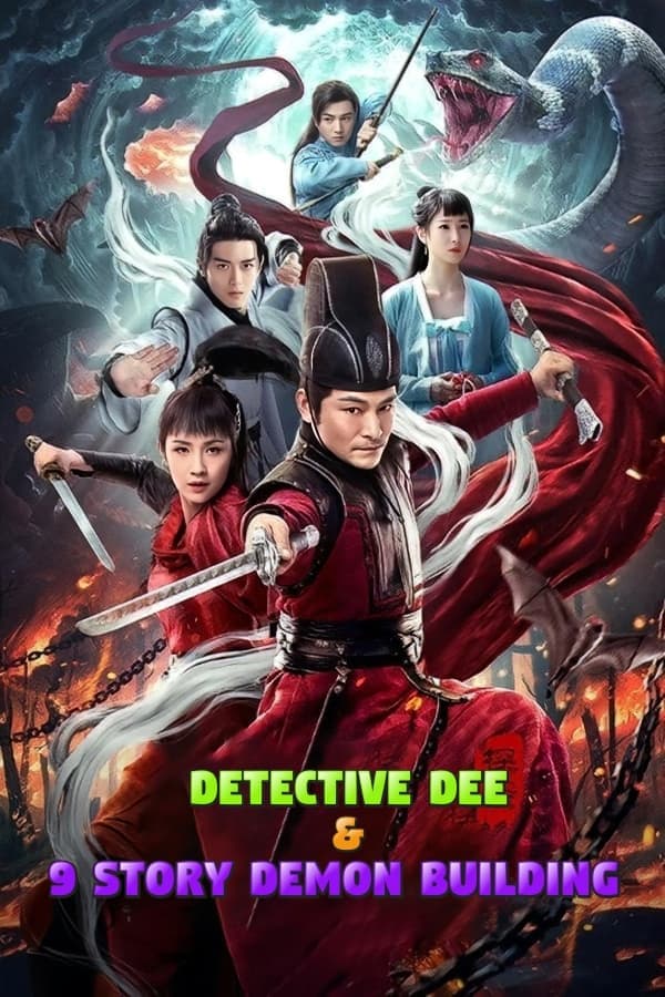 Poster Detective Dee and Nine-story Demon Building