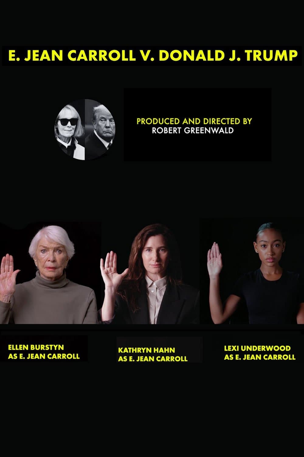 Poster E. Jean Carroll v. Donald J. Trump