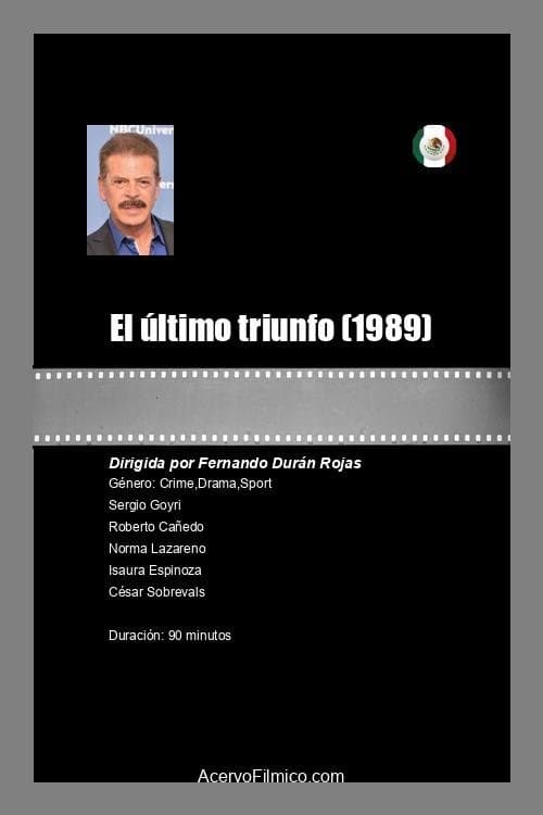 Poster El último triunfo