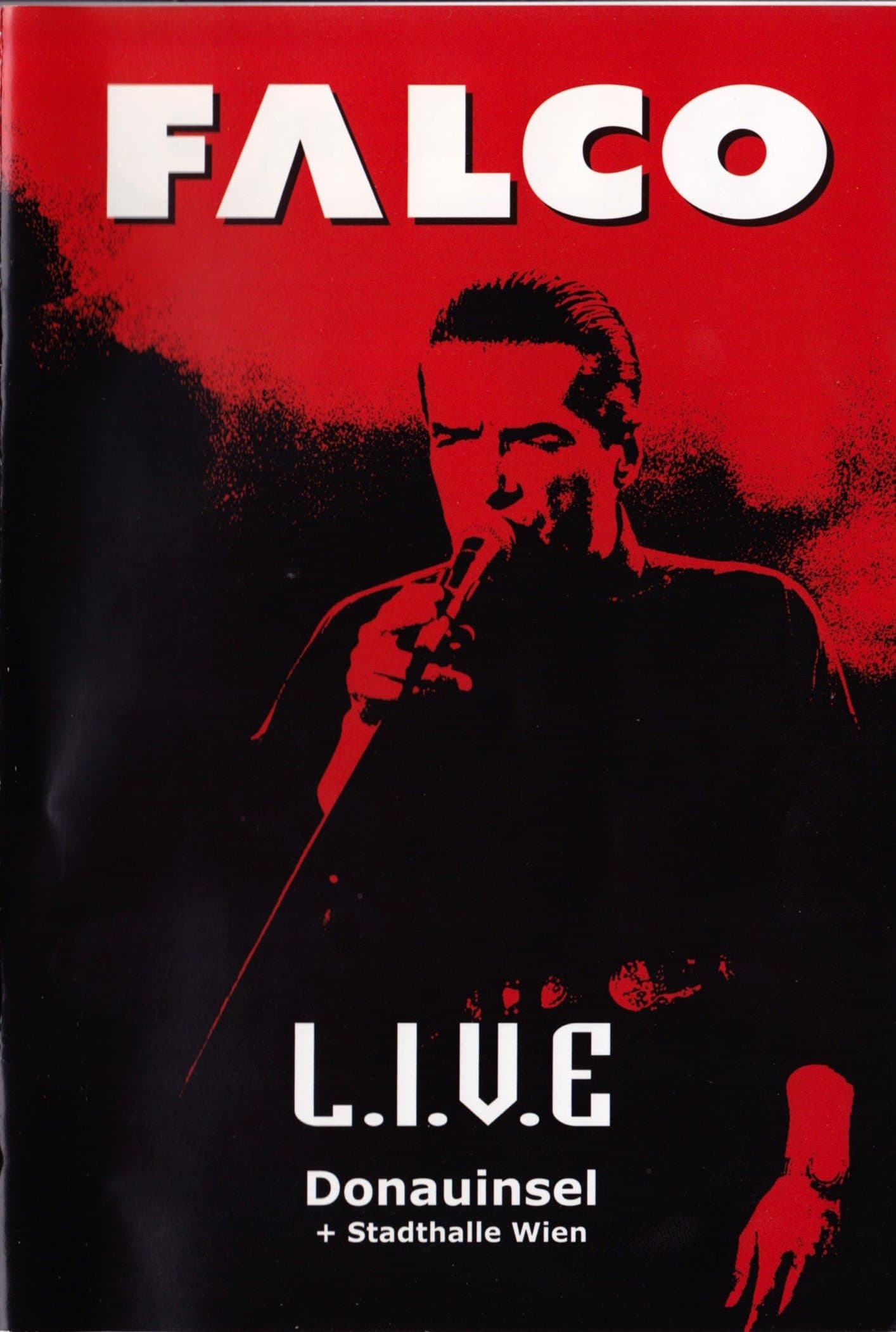 Poster Falco - L.I.V.E Donauinsel + Stadthalle Wien