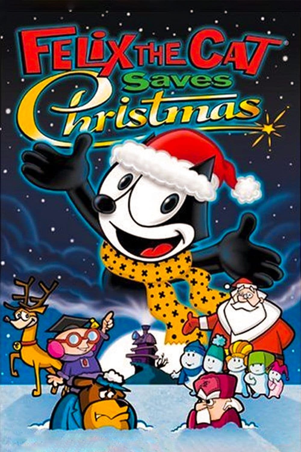 Poster Felix the Cat Saves Christmas