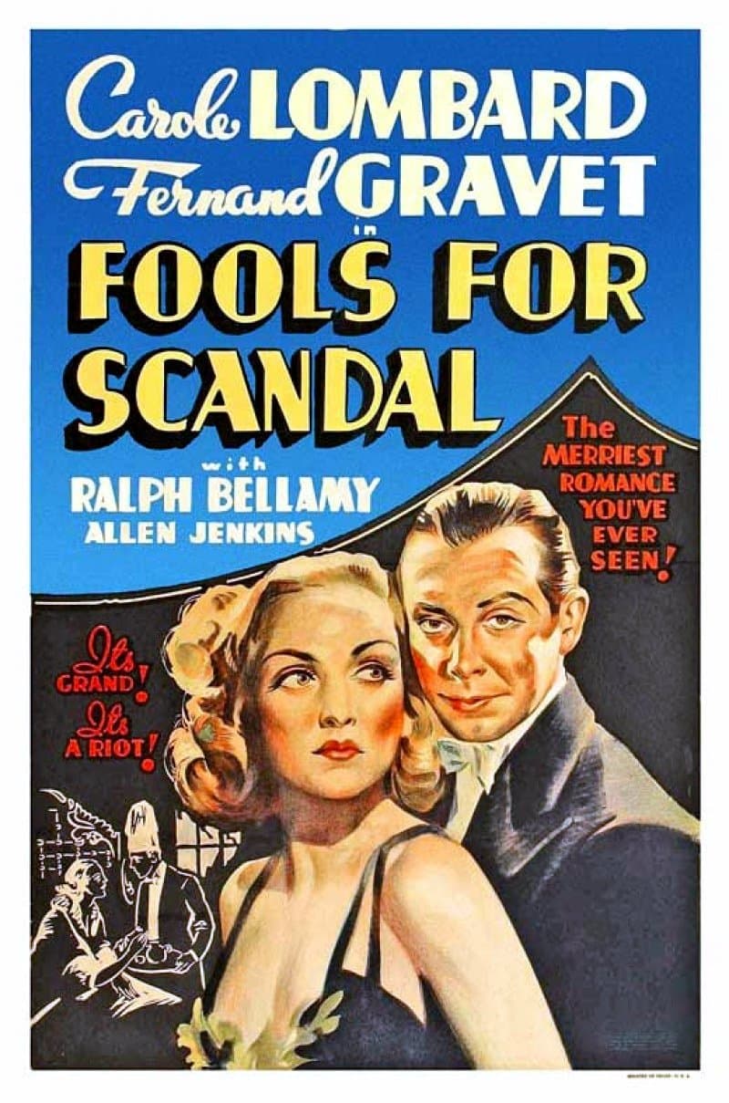 Poster Fools for Scandal