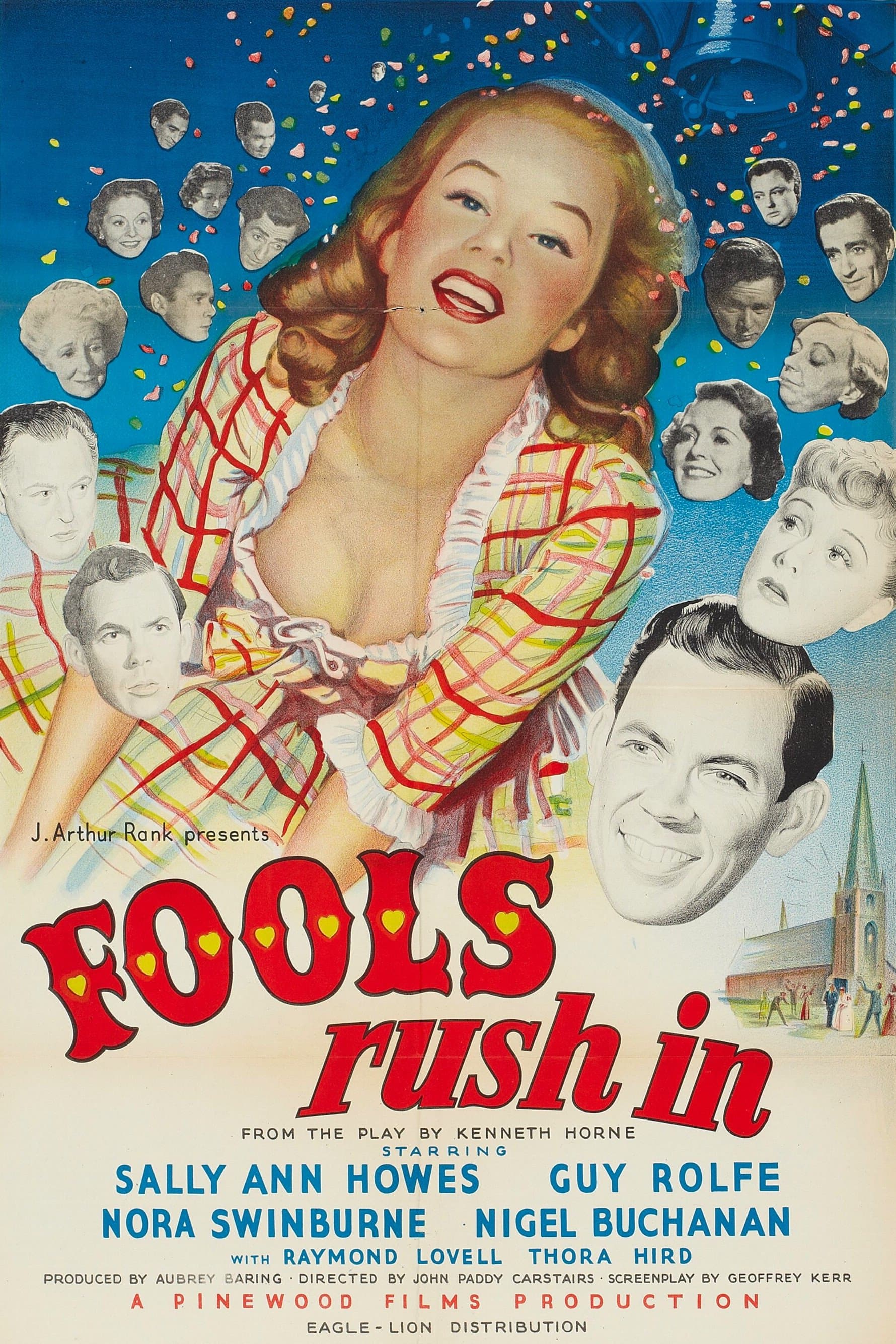 Poster Fools Rush In