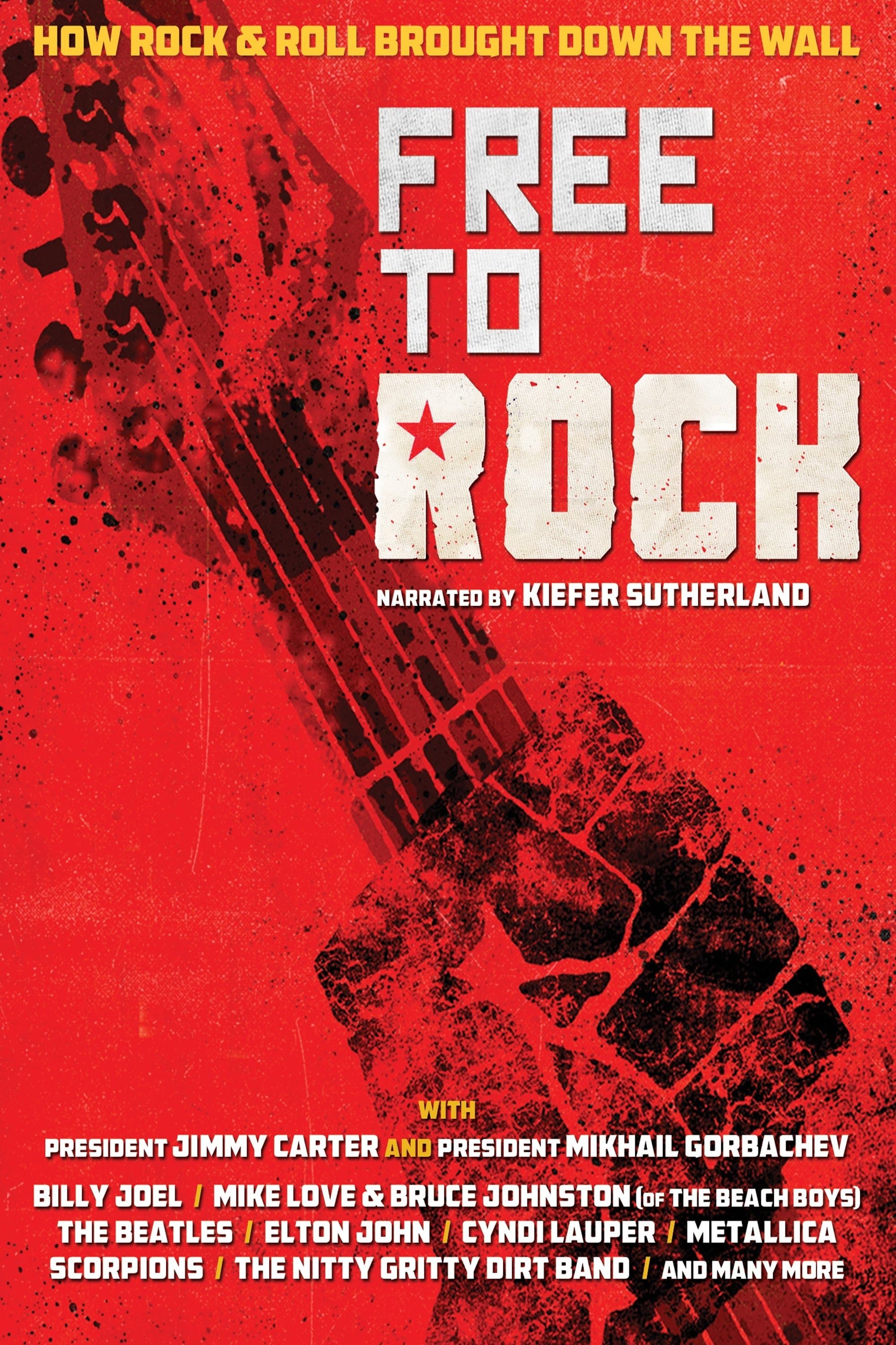 Poster Free to Rock
