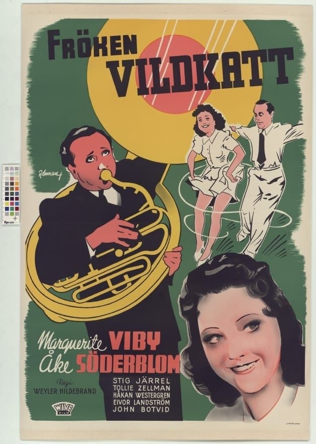 Poster Fröken Vildkatt