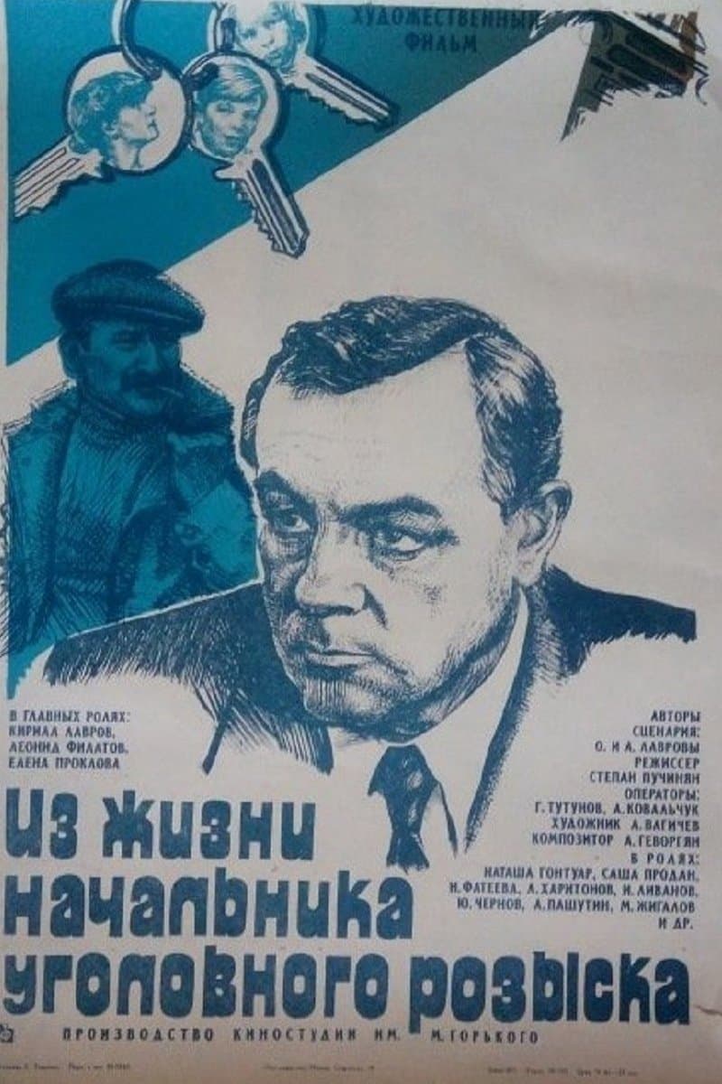 Poster From the Life of a Chief of the Criminal Police