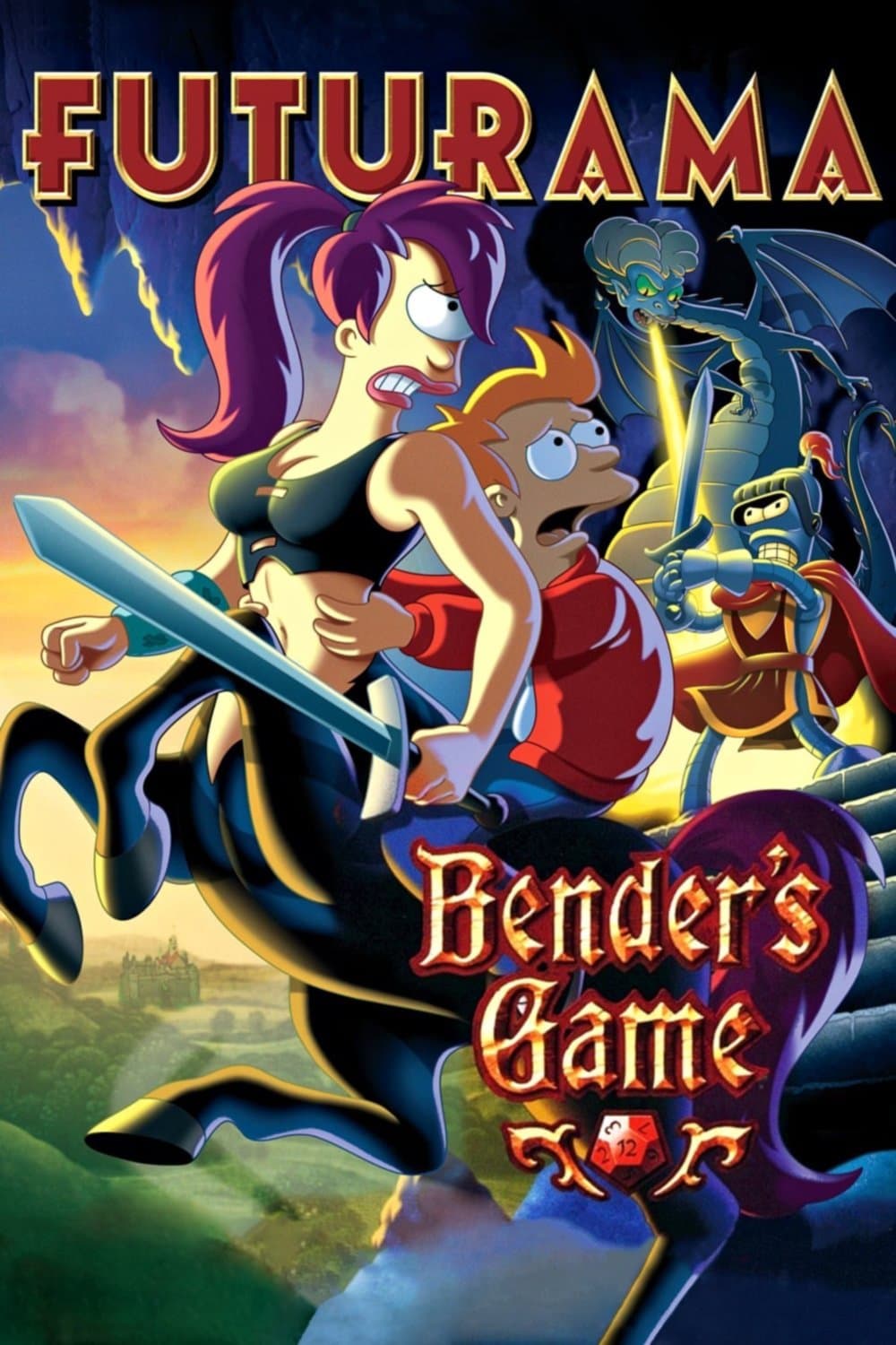 Poster Futurama: Bender's Game