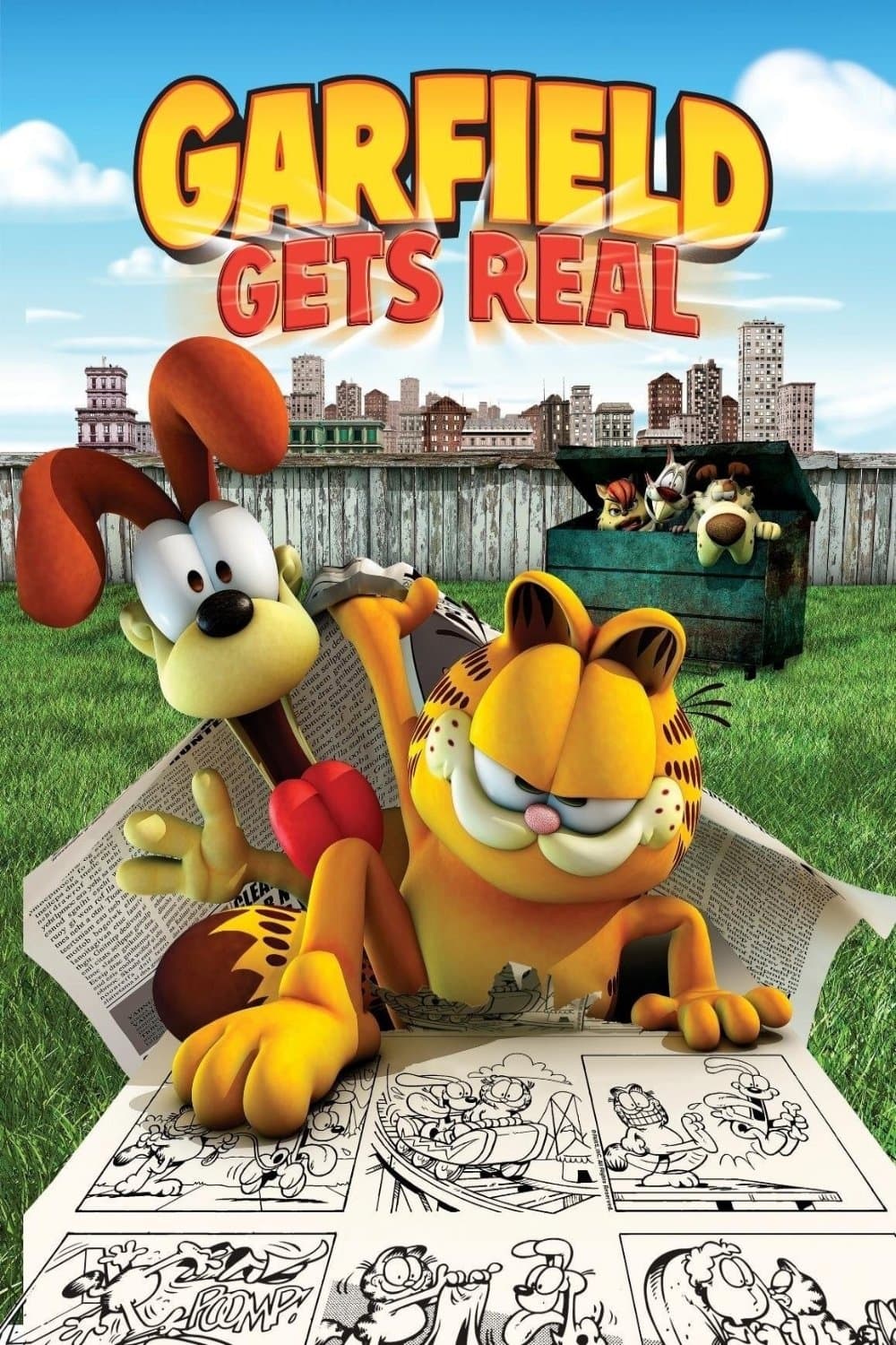 Poster Garfield Gets Real