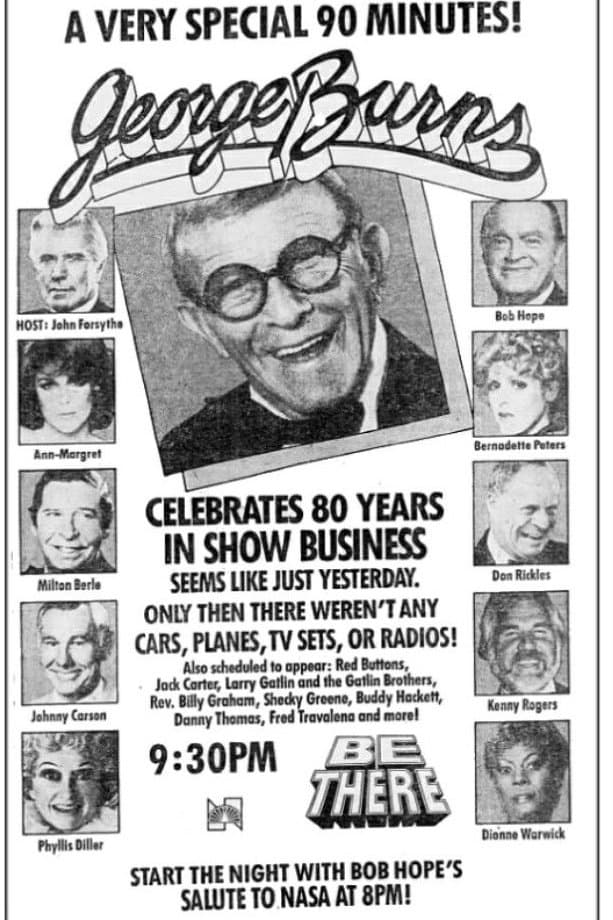 Poster George Burns Celebrates 80 Years in Show Business