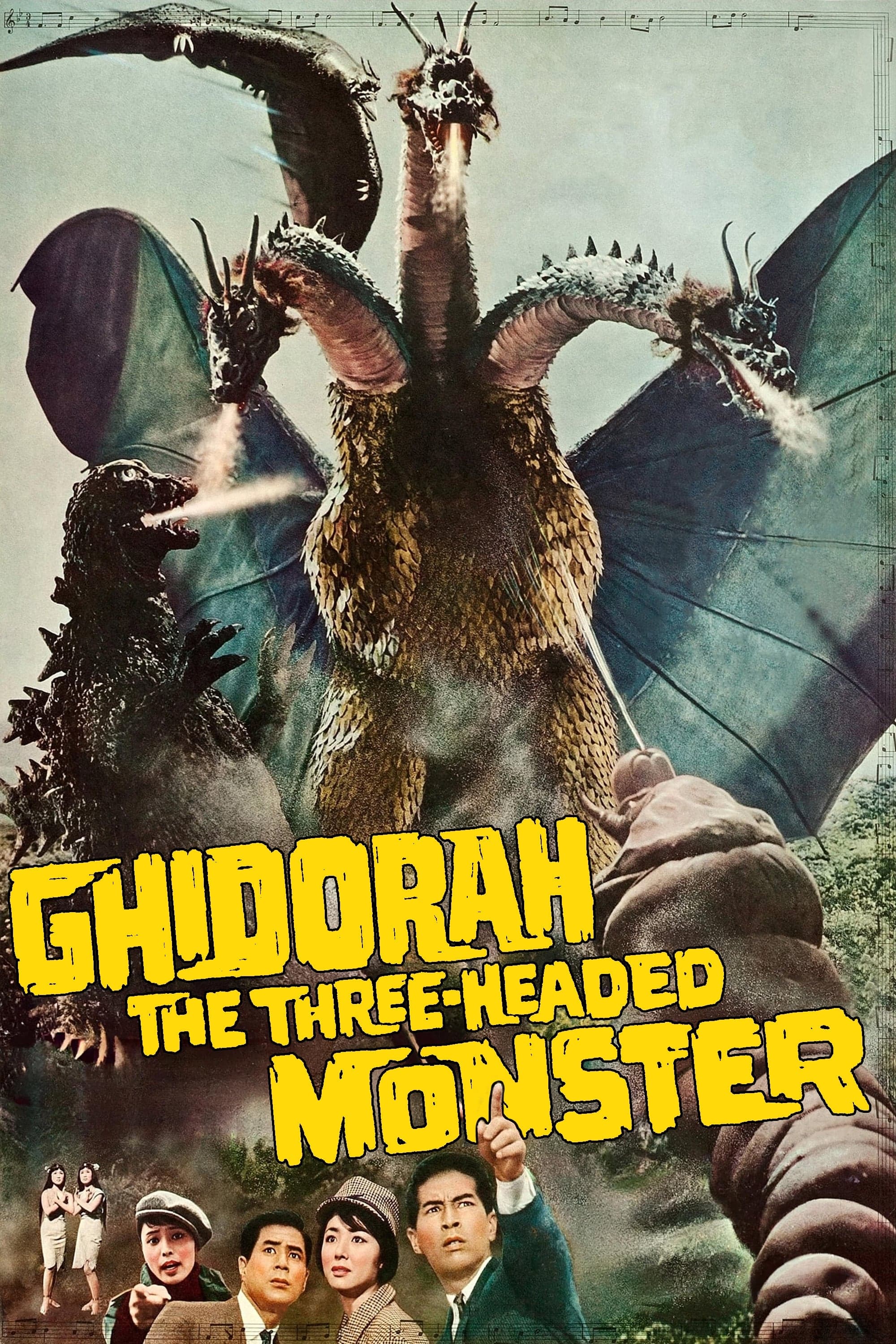 Poster Ghidorah, the Three-Headed Monster